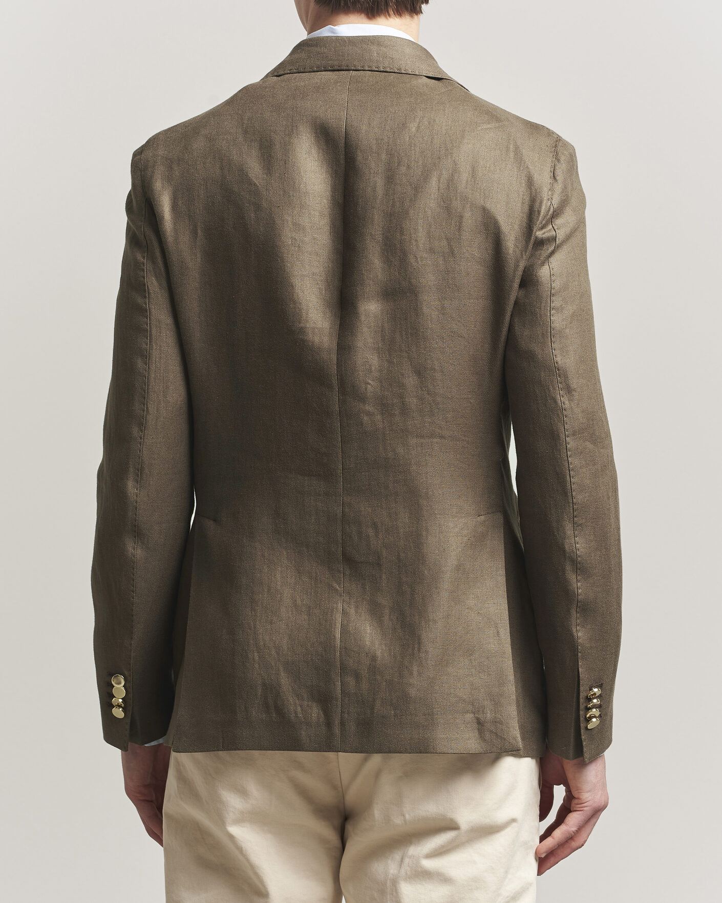 Men | Blazers | L.B.M. 1911 | Tom Regular DB Linen Blazer Olive