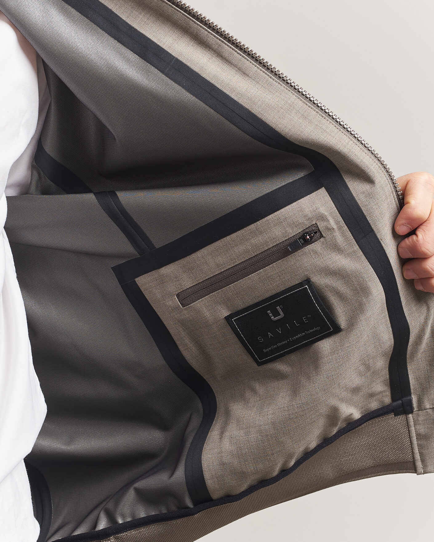 Men | Coats & Jackets | UBR | Bullet Delta Savile Wool Jacket Sand