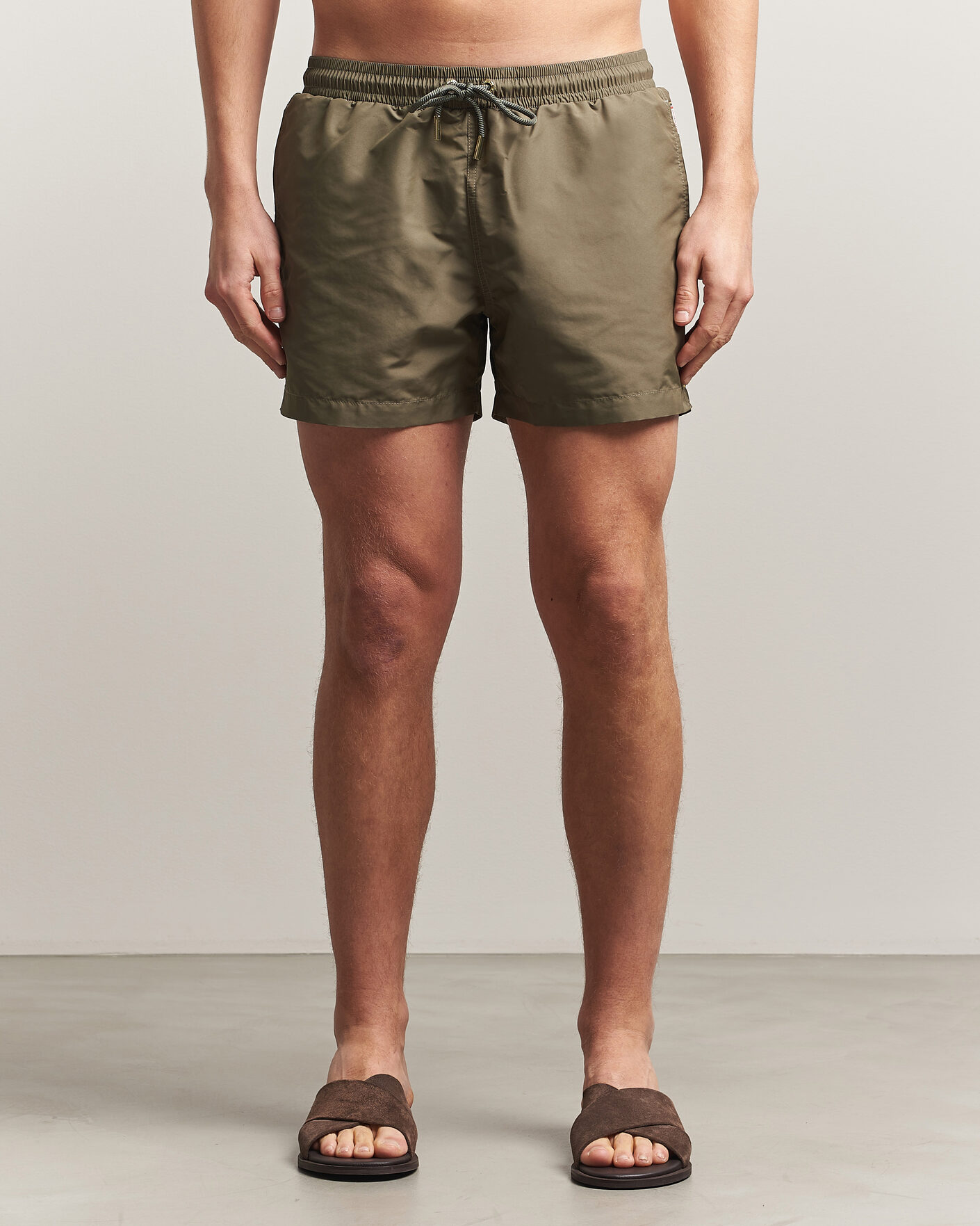Men | Swimwear | Orlebar Brown | Jack Solid Drawstring Swim Shorts Herbal Green