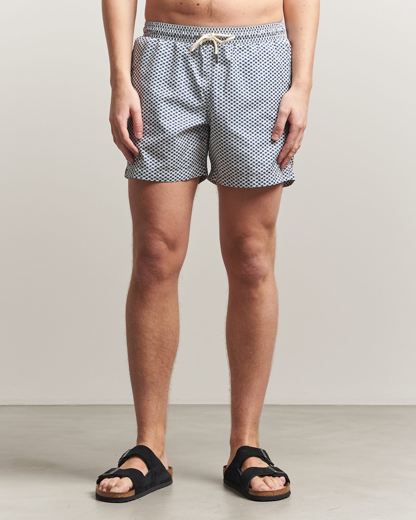 Men | Swimwear | Orlebar Brown | Boxer Modula Drawstring Swim Shorts Nova Blue