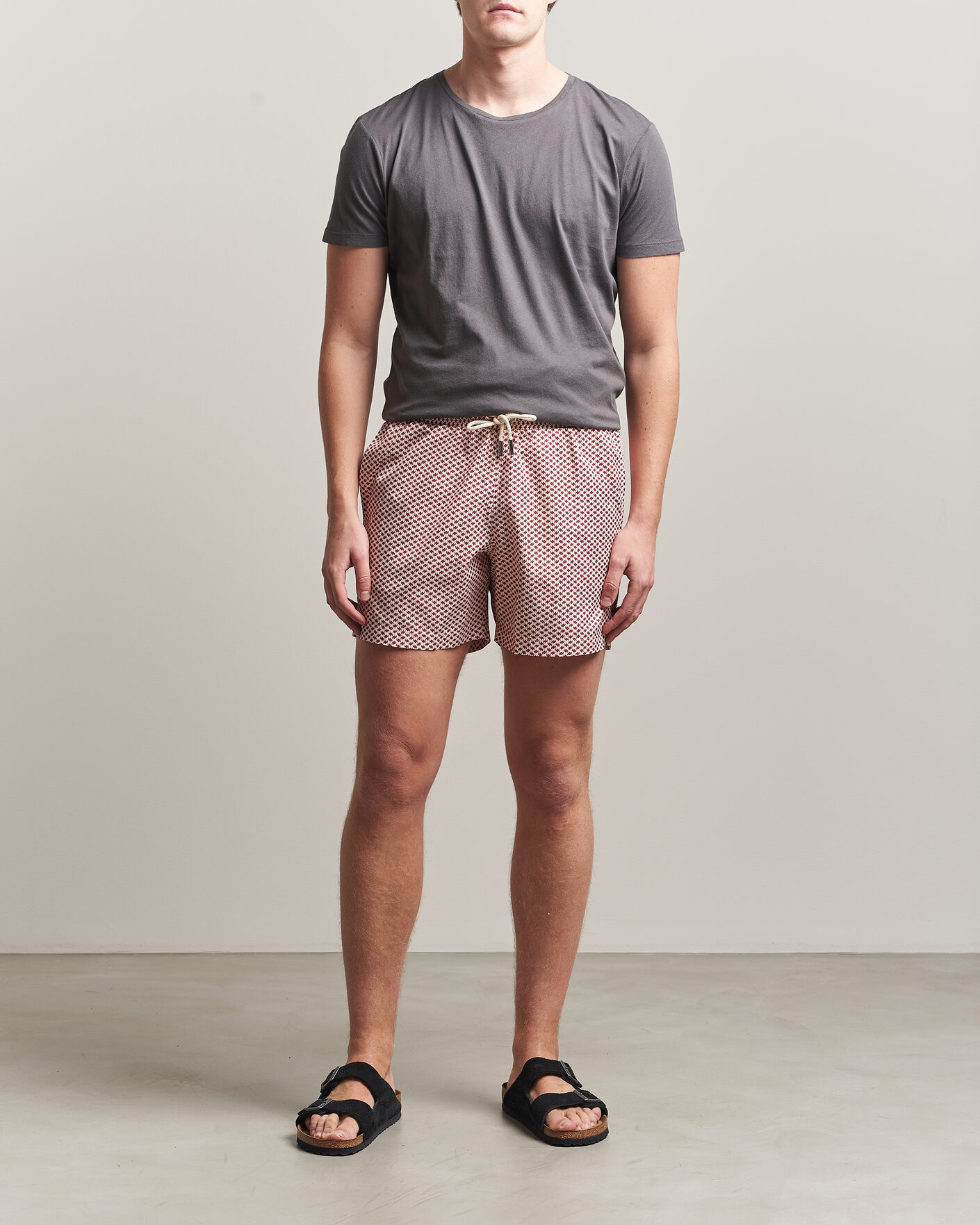 Men | Swimwear | Orlebar Brown | Boxer Modula Drawstring Swim Shorts Vermillion