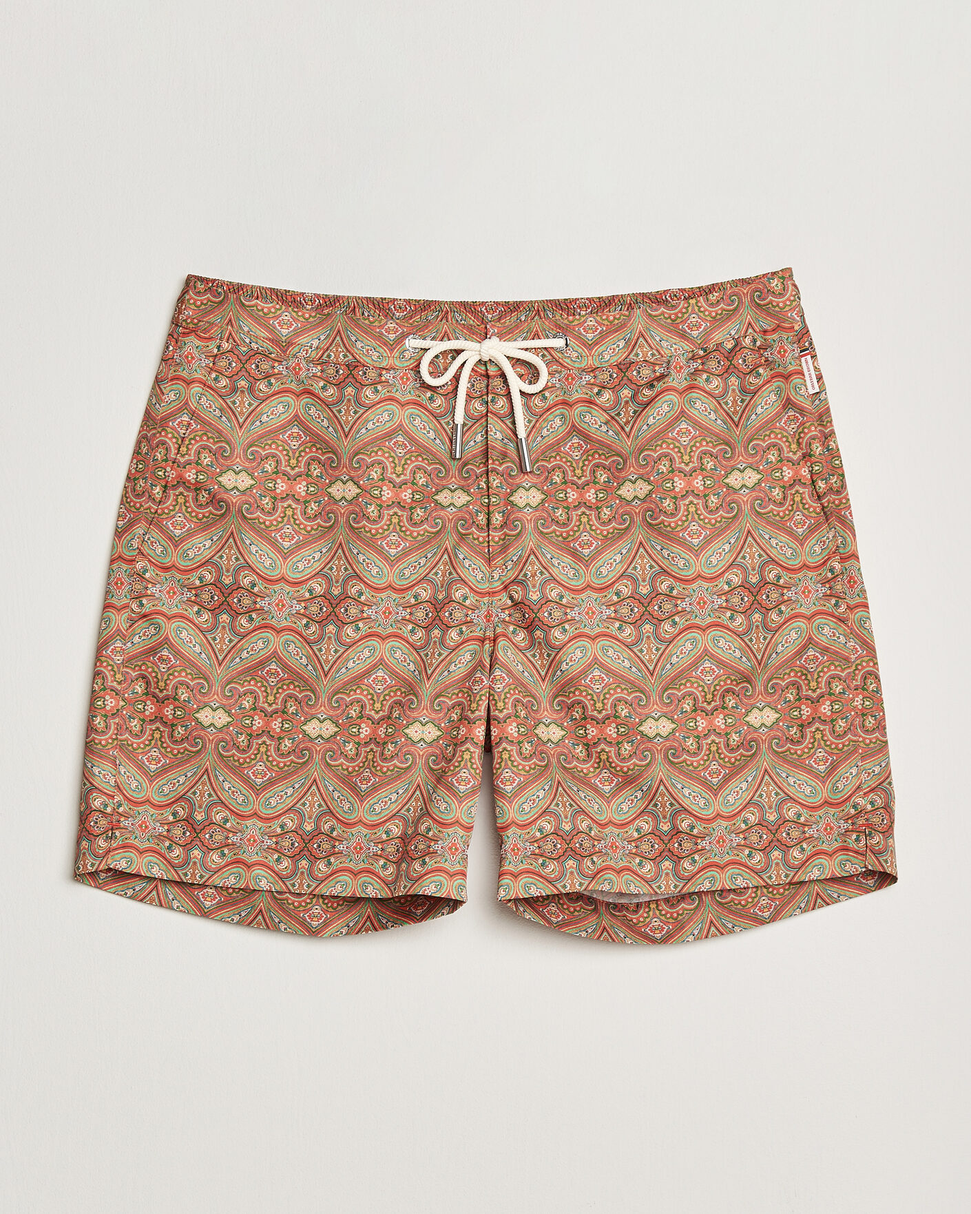Men | Swimwear | Orlebar Brown | Bulldog Drawcord Carnival Swim Shorts Vermillion