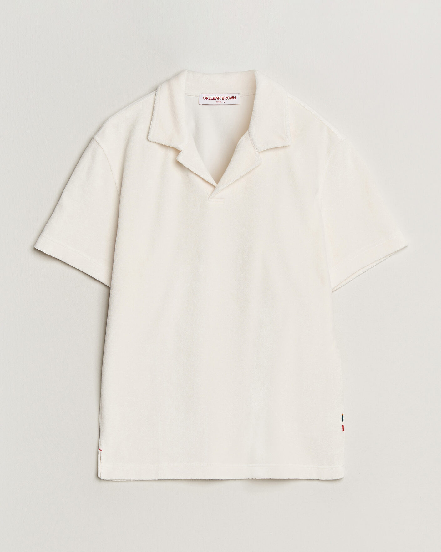 Men | Polo Shirts | Orlebar Brown | Terry Resort Polo Thasos Beach