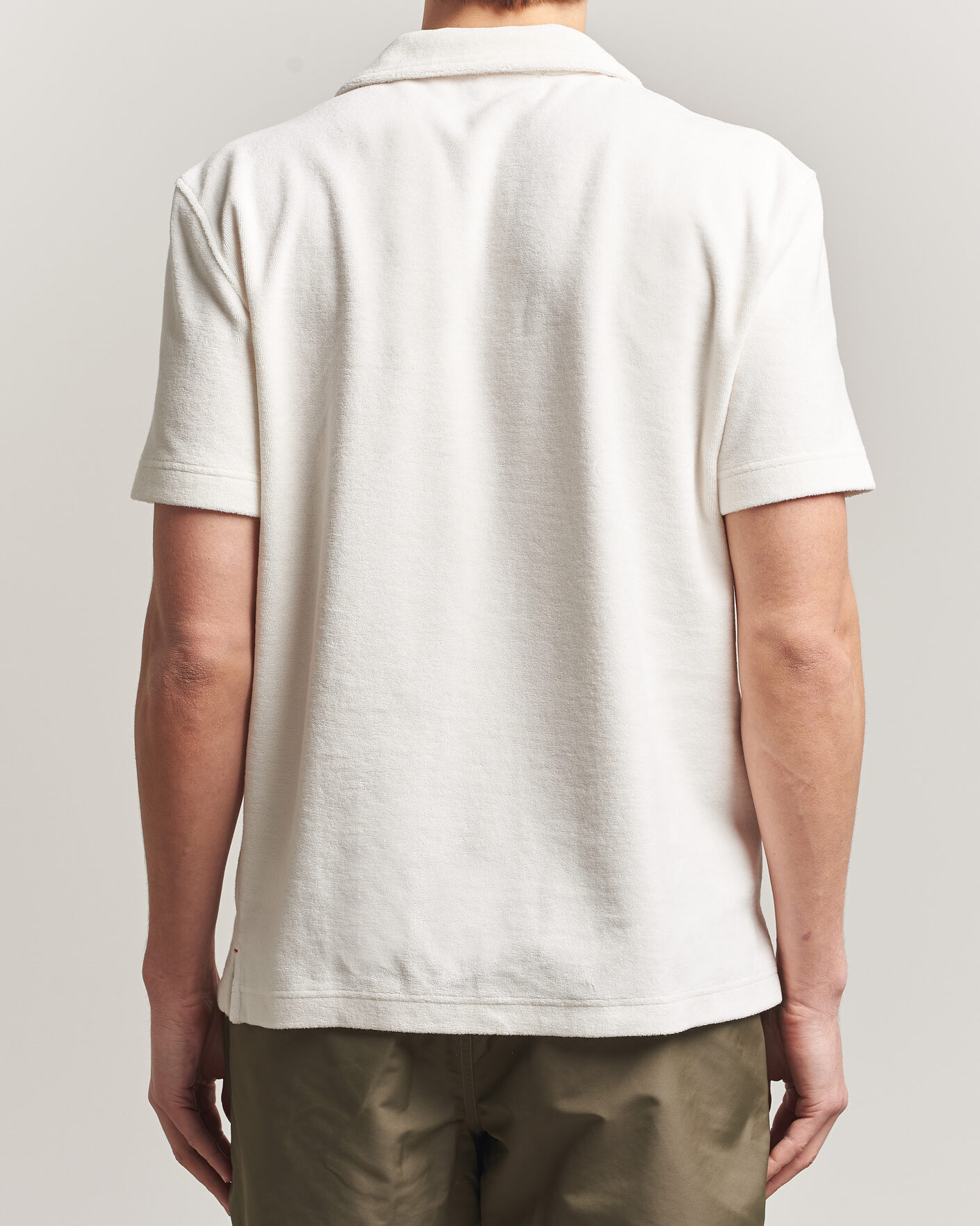 Men | Polo Shirts | Orlebar Brown | Terry Resort Polo Thasos Beach