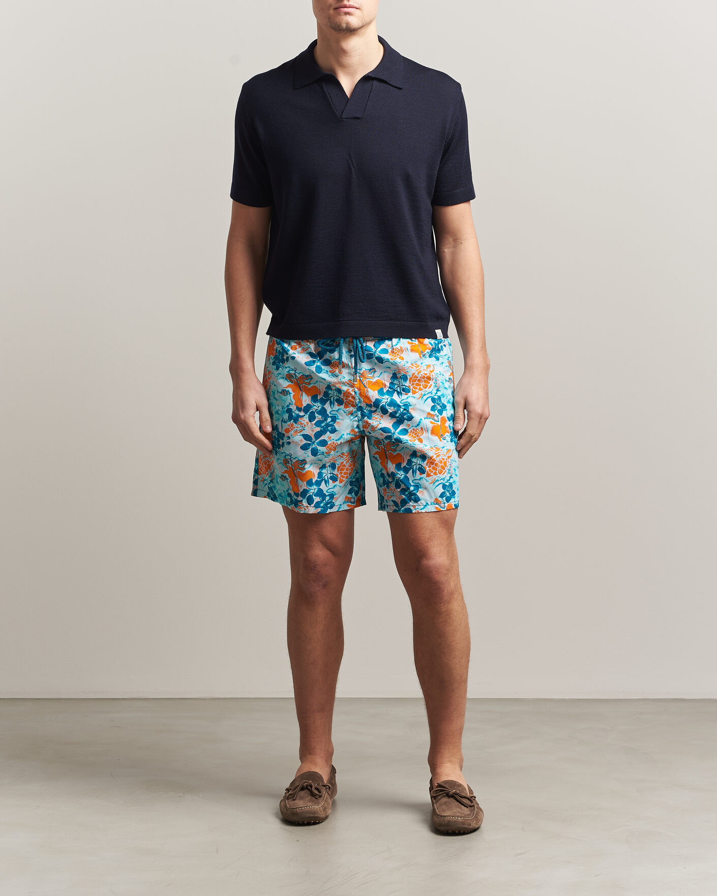 Men | Swimwear | Vilebrequin | Moorea Swimshorts Coin Coin