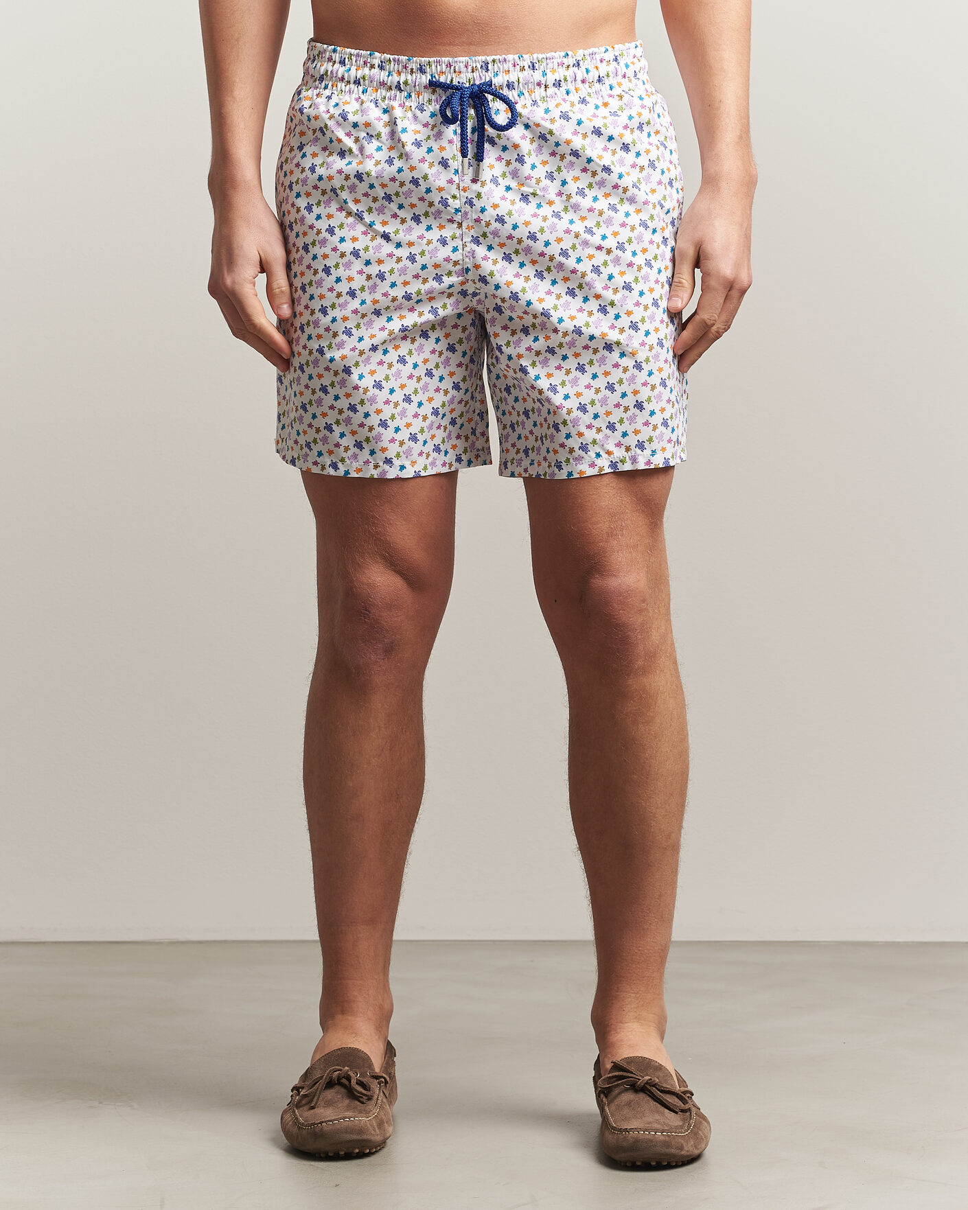 Men | Swimwear | Vilebrequin | Moorea Swimshorts Blanc