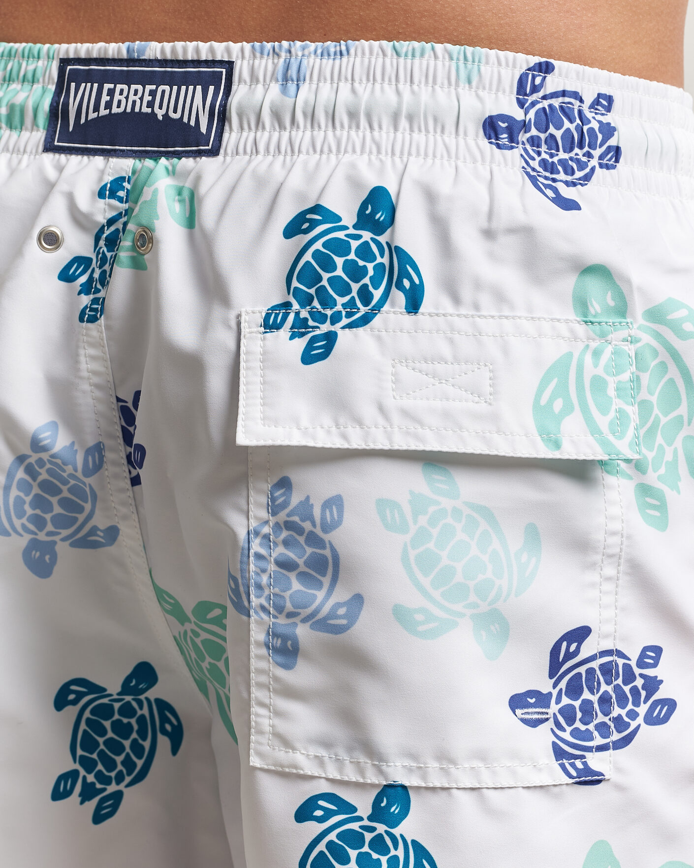 Men | Swimwear | Vilebrequin | Moorea Swimshorts Blanc