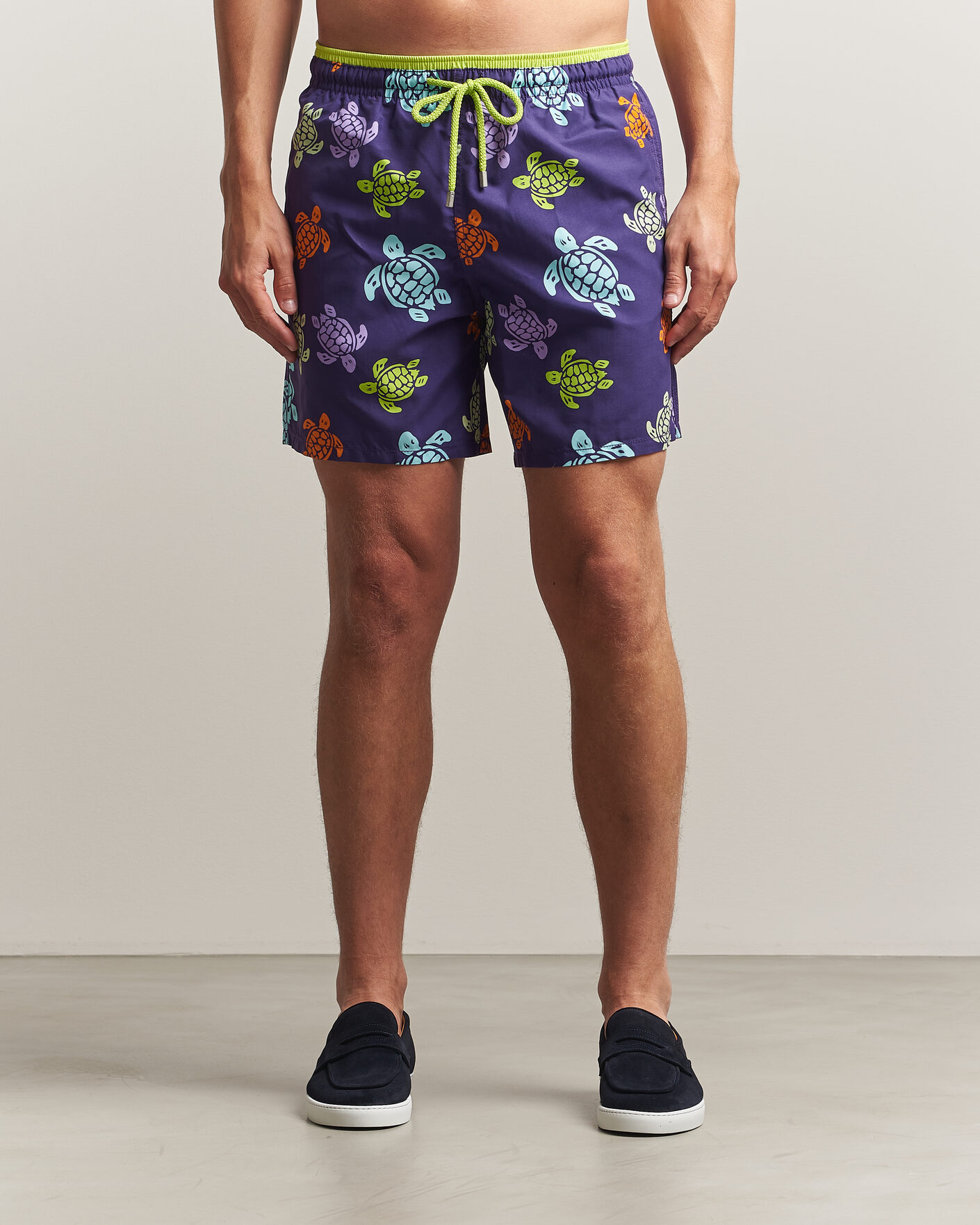 Vilebrequin Moka Swimshorts Violette at CareOfCarl.com