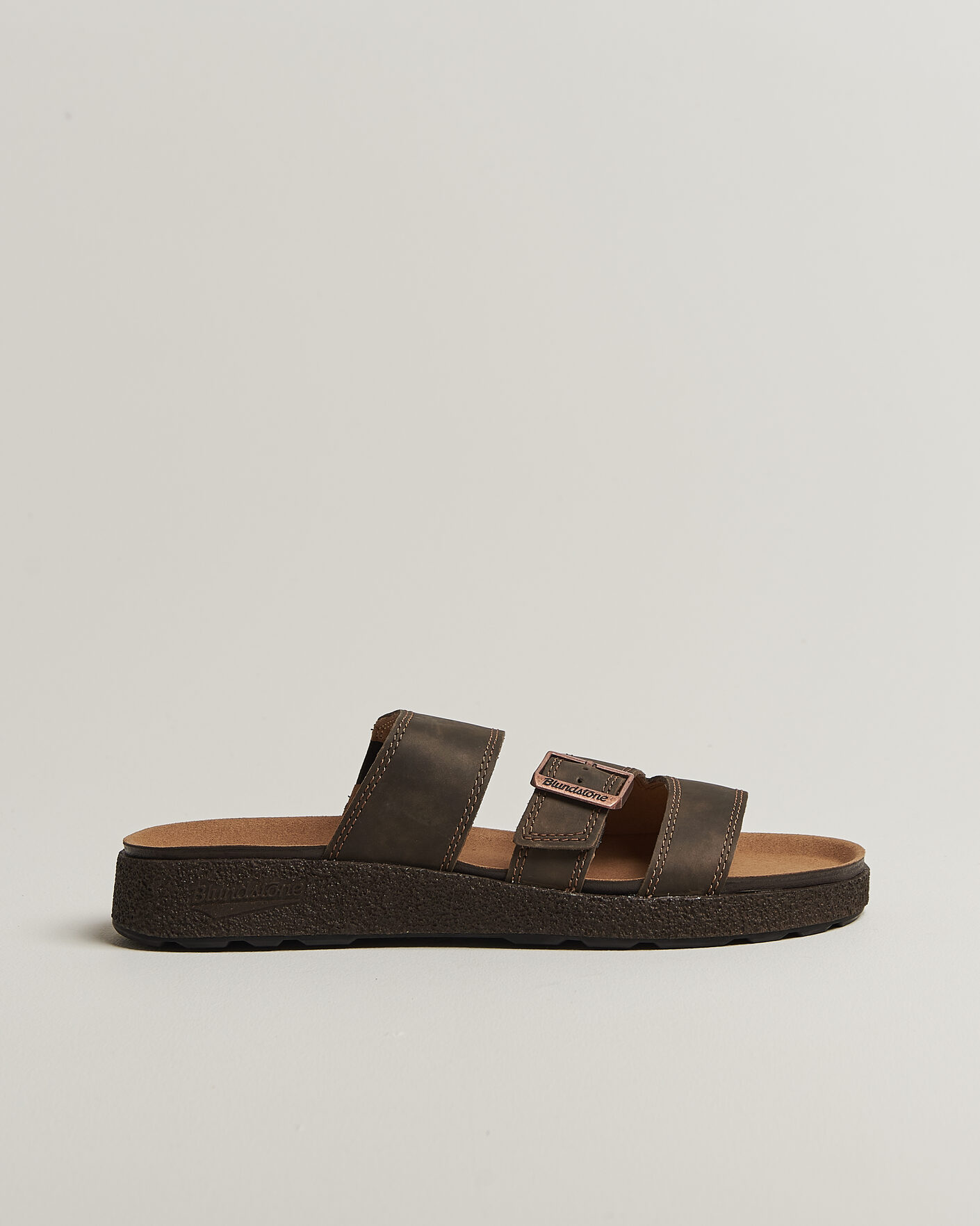 Men | Sandals & Slides | Blundstone | 2694 Aerocork Leather Sandal Rustic Brown