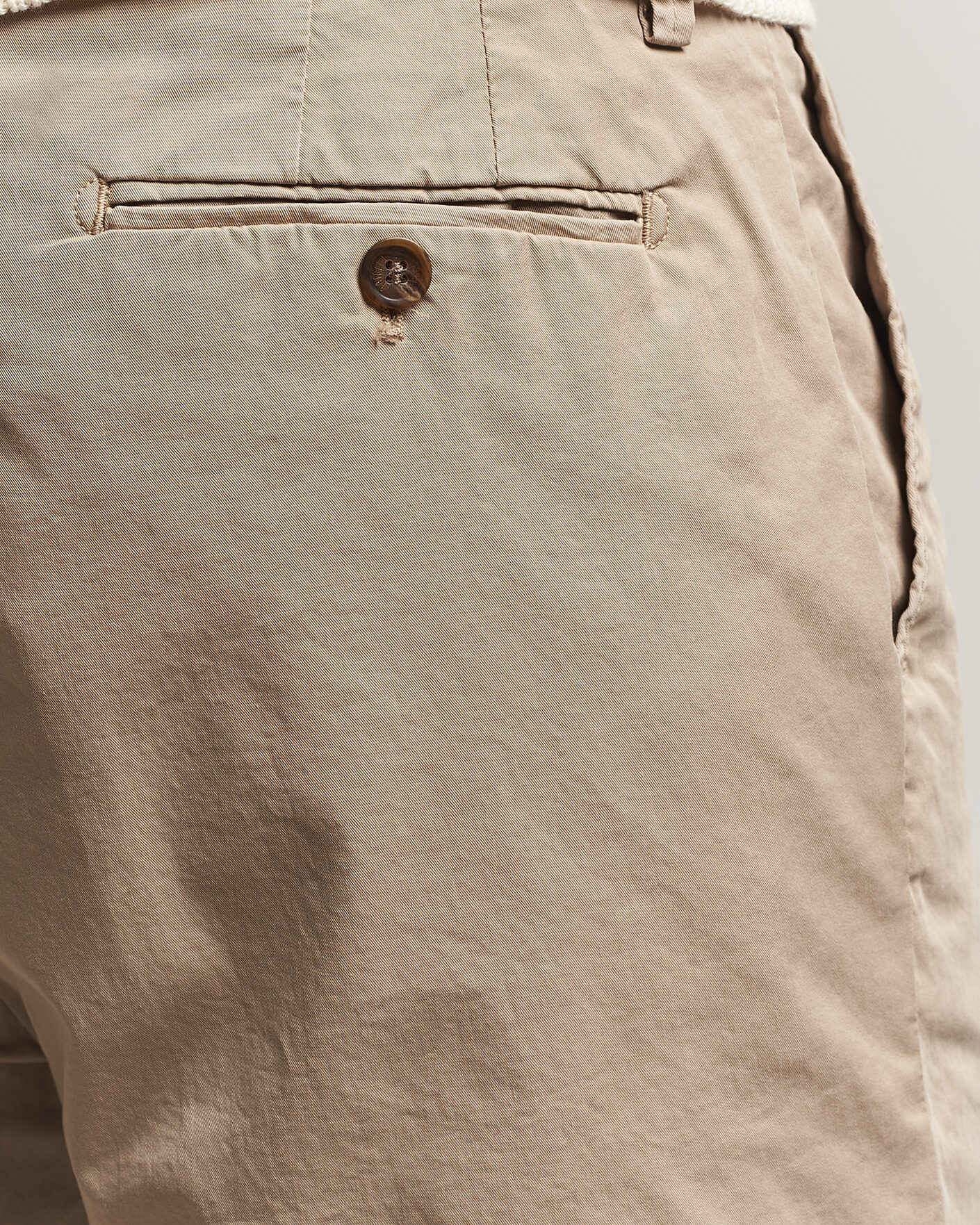 Men | Shorts | Briglia 1949 | Cotton Stretch Shorts Taupe