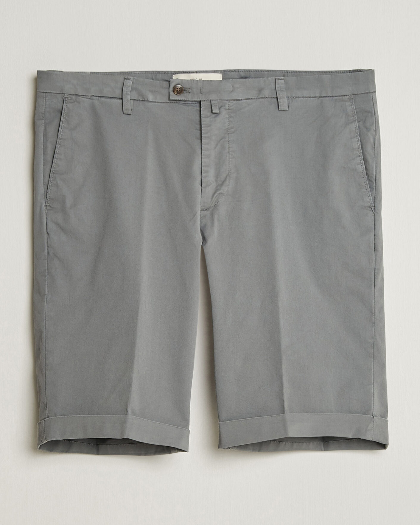 Men | Shorts | Briglia 1949 | Cotton Stretch Shorts Grey