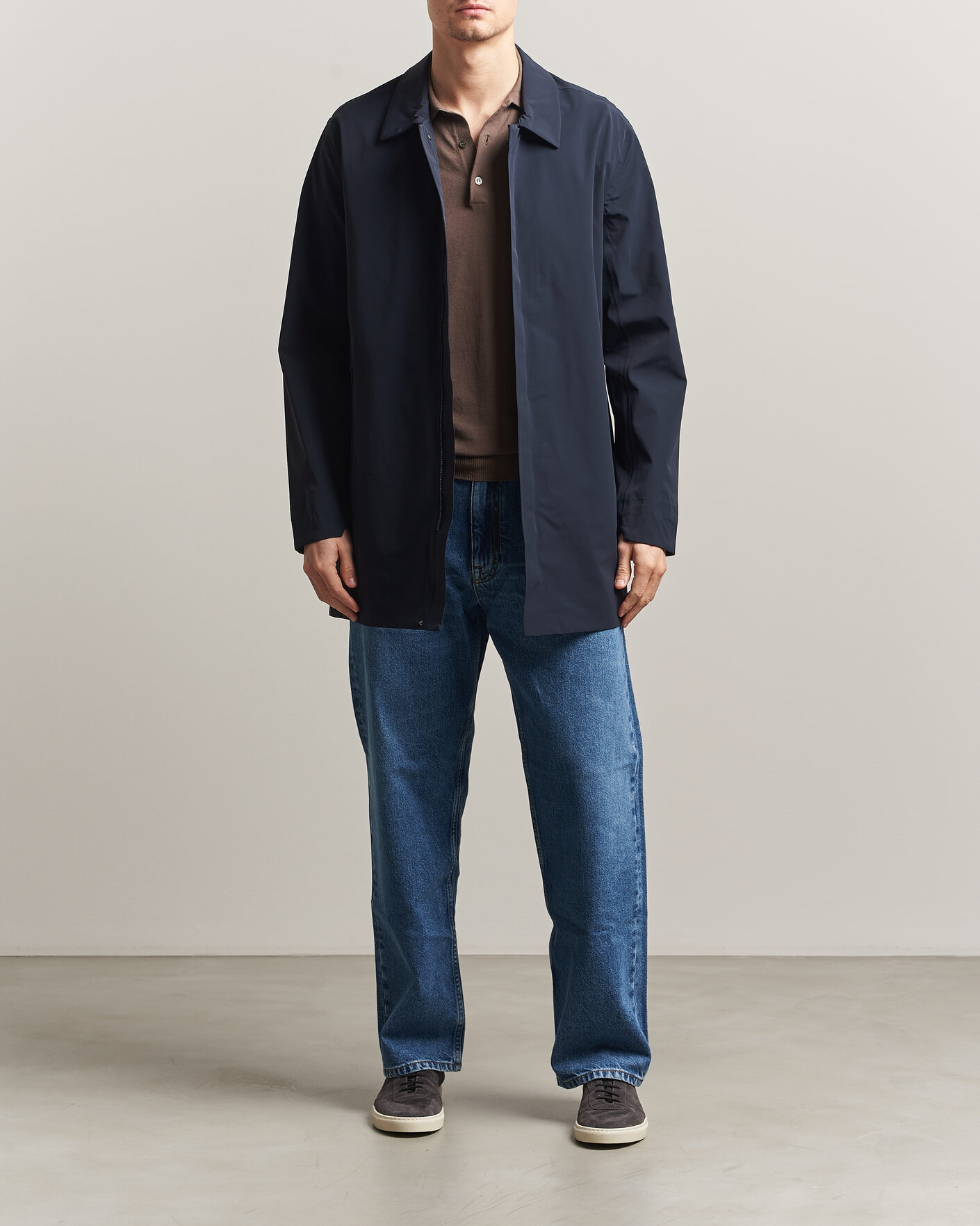 Men | Coats & Jackets | Scandinavian Edition | Key II Waterproof Coat Navy