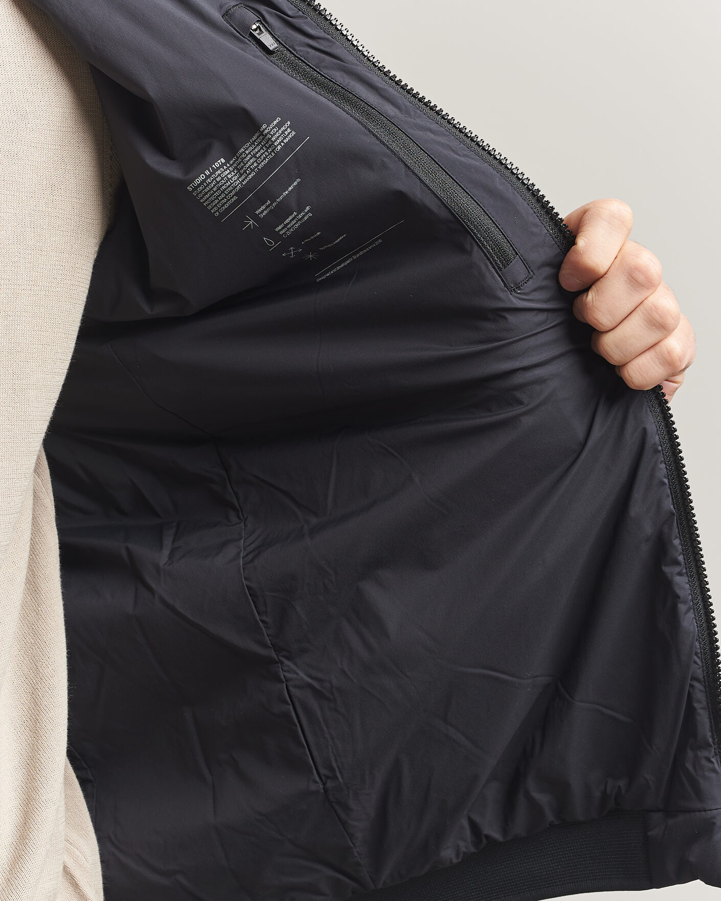 Men | Coats & Jackets | Scandinavian Edition | Studio II Lightweight Jacket Graphite