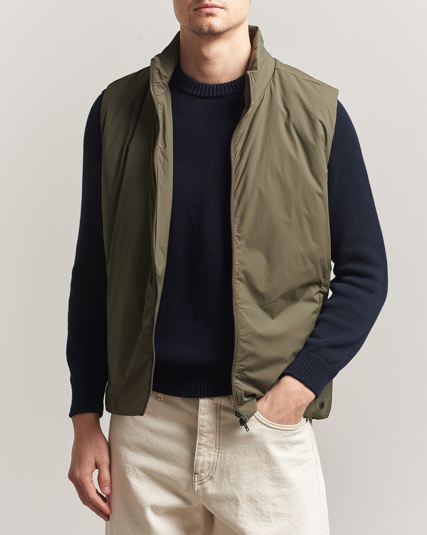 Men | Gilets | Scandinavian Edition | Map II Lightweight Vest Major Brown