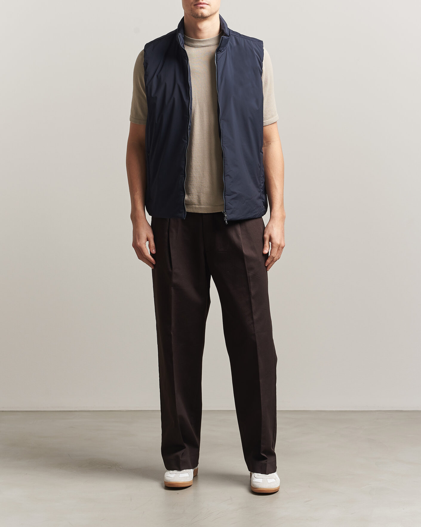 Men | Gilets | Scandinavian Edition | Map II Lightweight Vest Midnight Blue