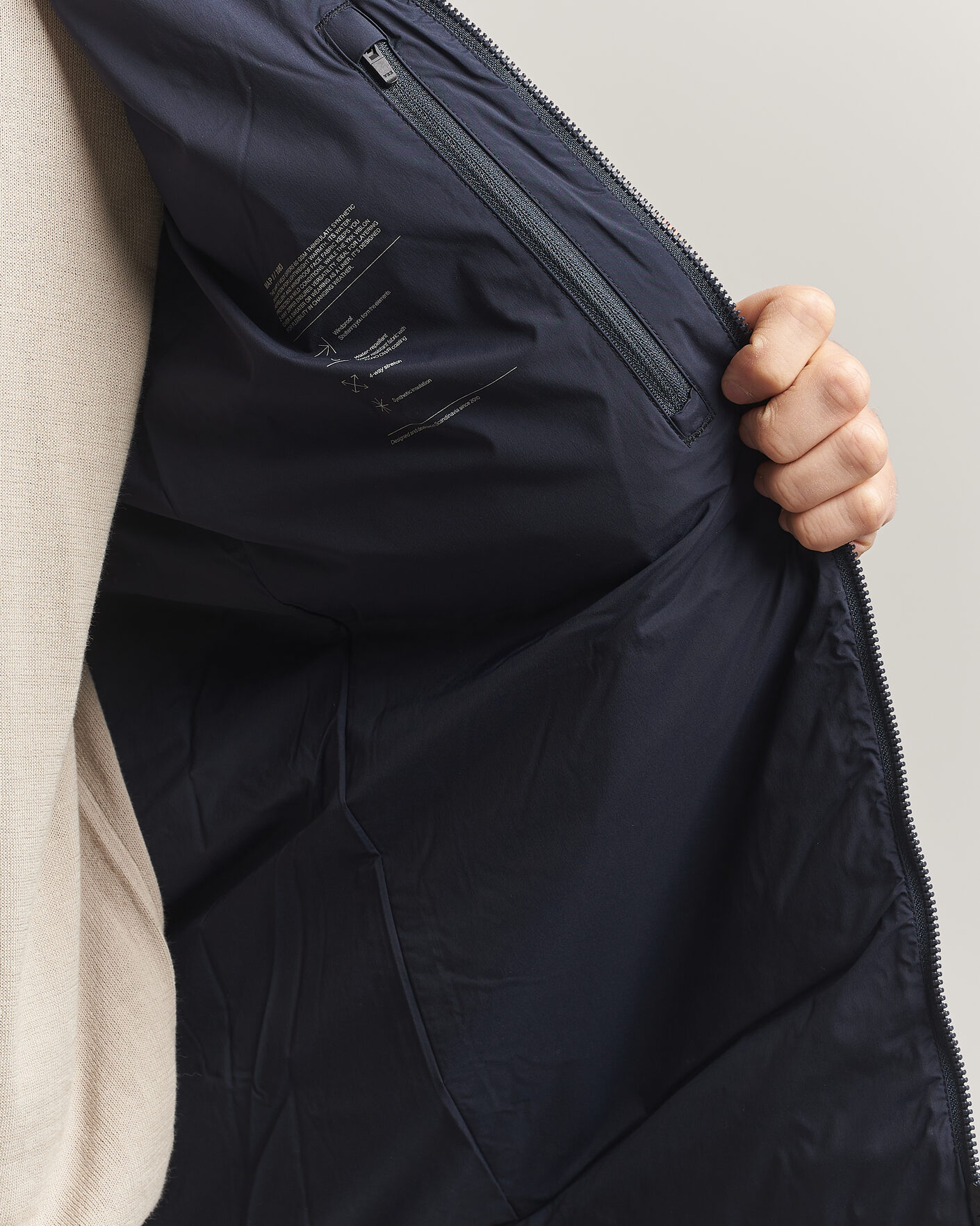 Men | Gilets | Scandinavian Edition | Map II Lightweight Vest Midnight Blue