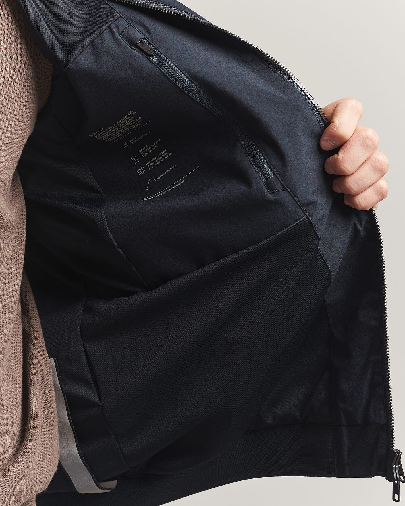Men | Coats & Jackets | Scandinavian Edition | Plain II Waterproof Jacket Midnight Blue