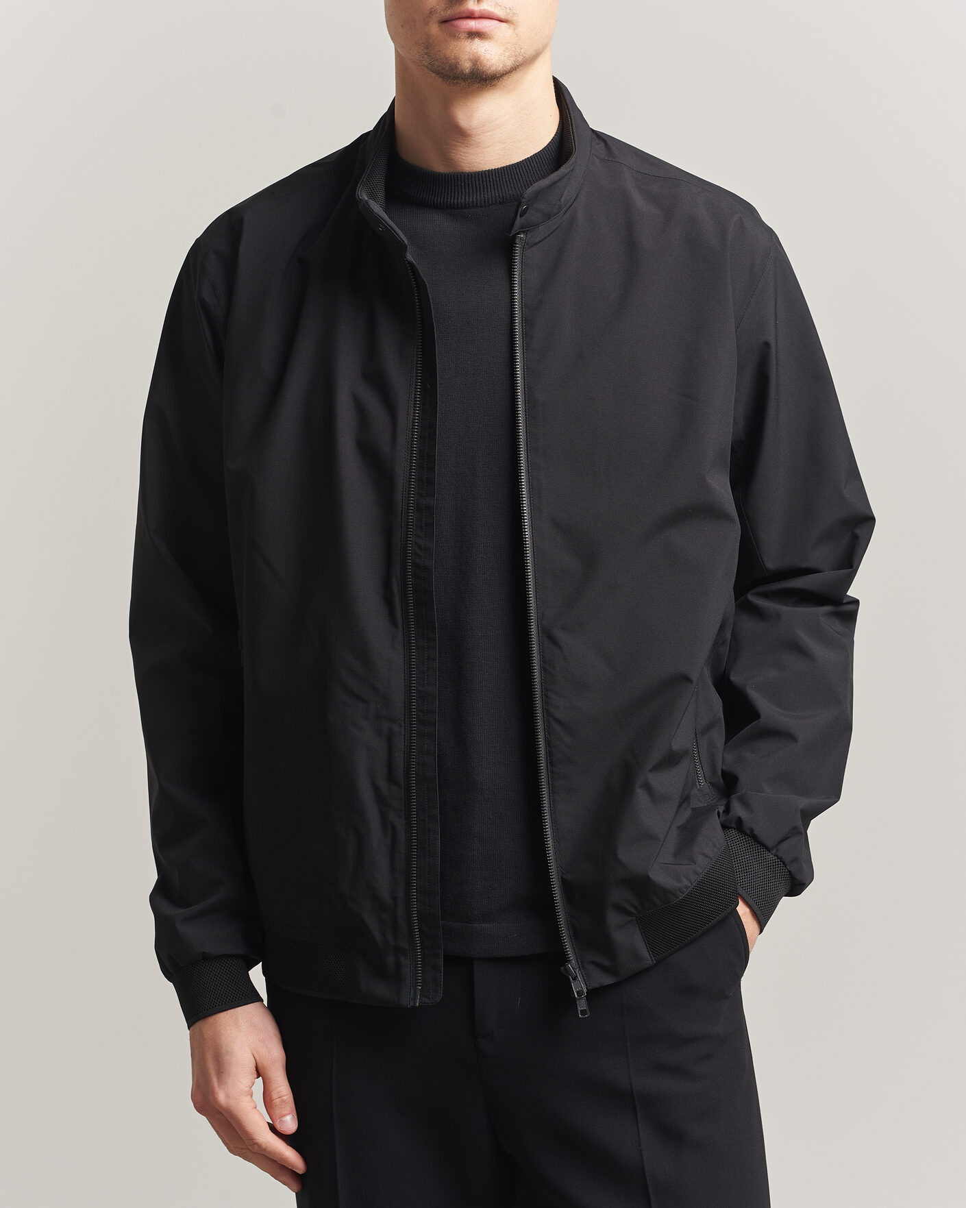 Men | Coats & Jackets | Scandinavian Edition | Plain II Waterproof Jacket Onyx