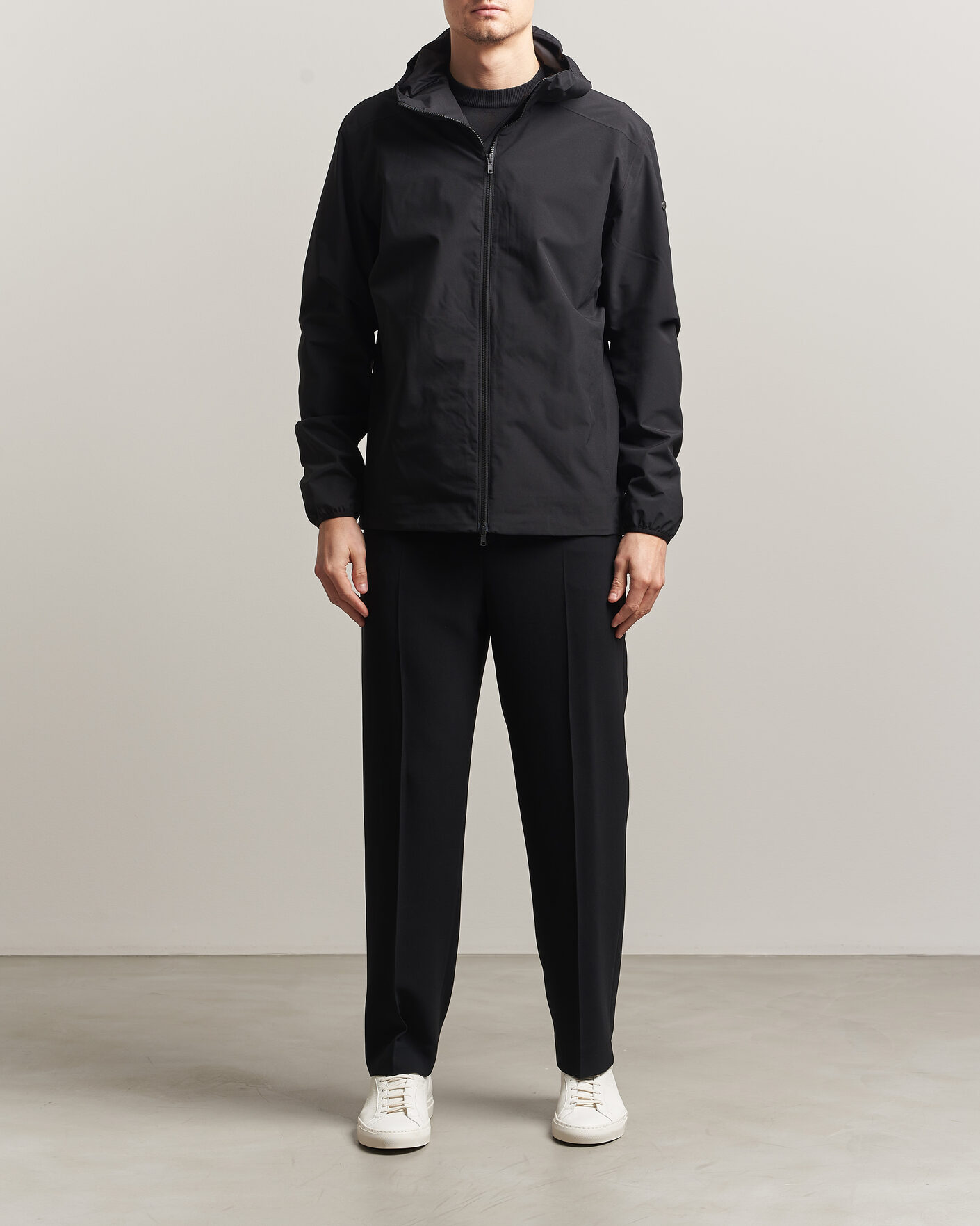 Men | Coats & Jackets | Scandinavian Edition | Hood II Waterproof Jacket Onyx