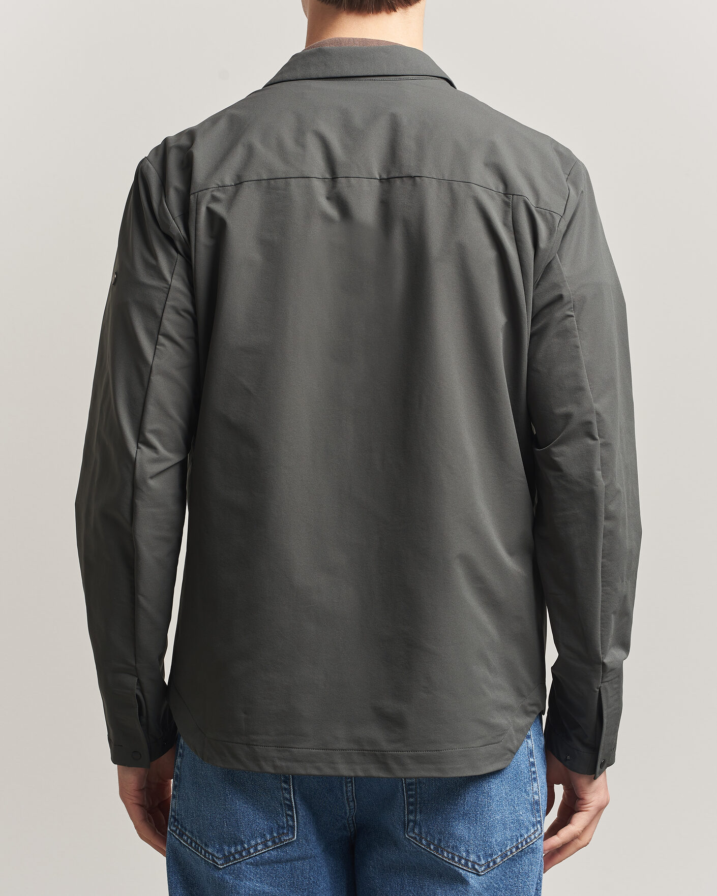 Men | Coats & Jackets | Scandinavian Edition | Merge II Stretch Shirt Jacket Dark Olive