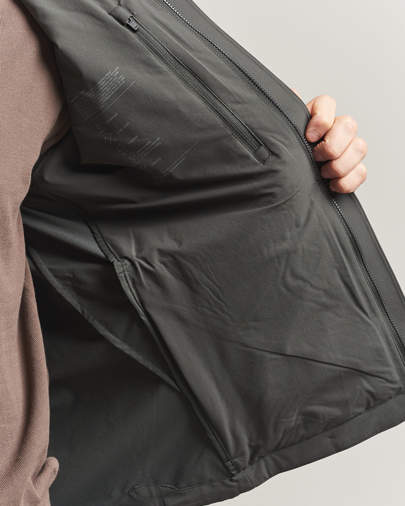 Men | Coats & Jackets | Scandinavian Edition | Merge II Stretch Shirt Jacket Dark Olive