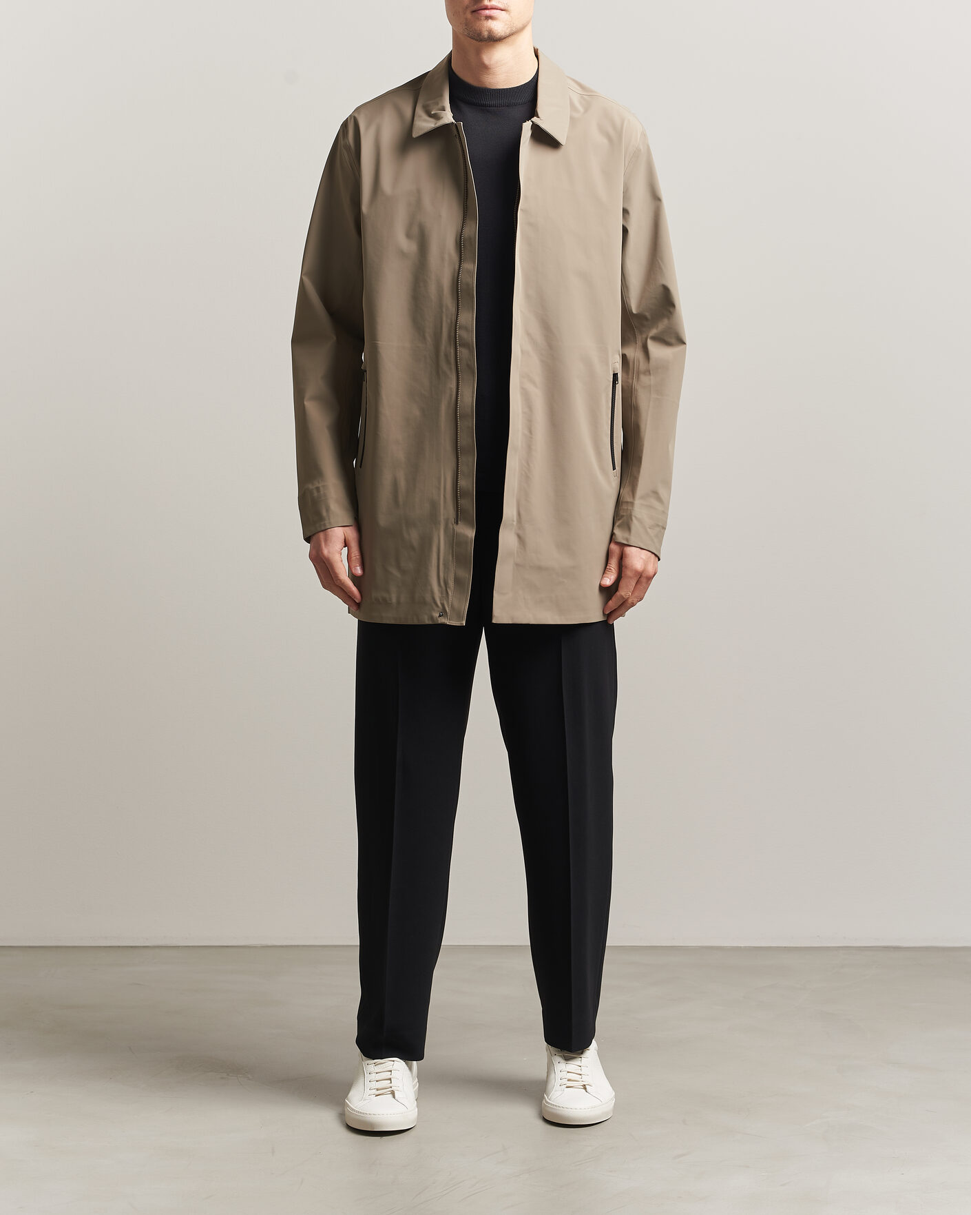 Men | Coats & Jackets | Scandinavian Edition | Key II Waterproof Coat Sand