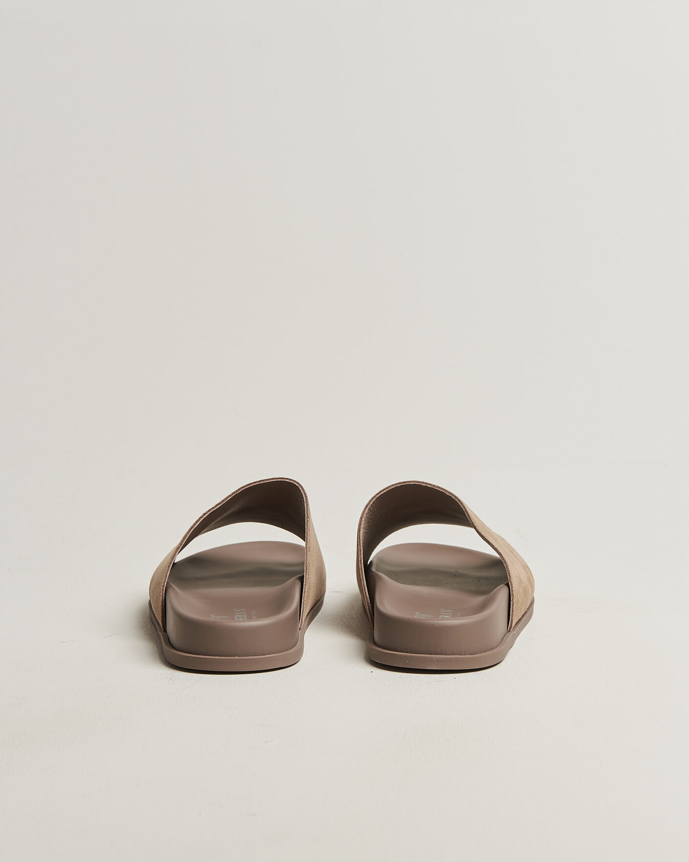 Men | Sandals & Slides | Thera's | Classic Slide Sandals Stone Suede