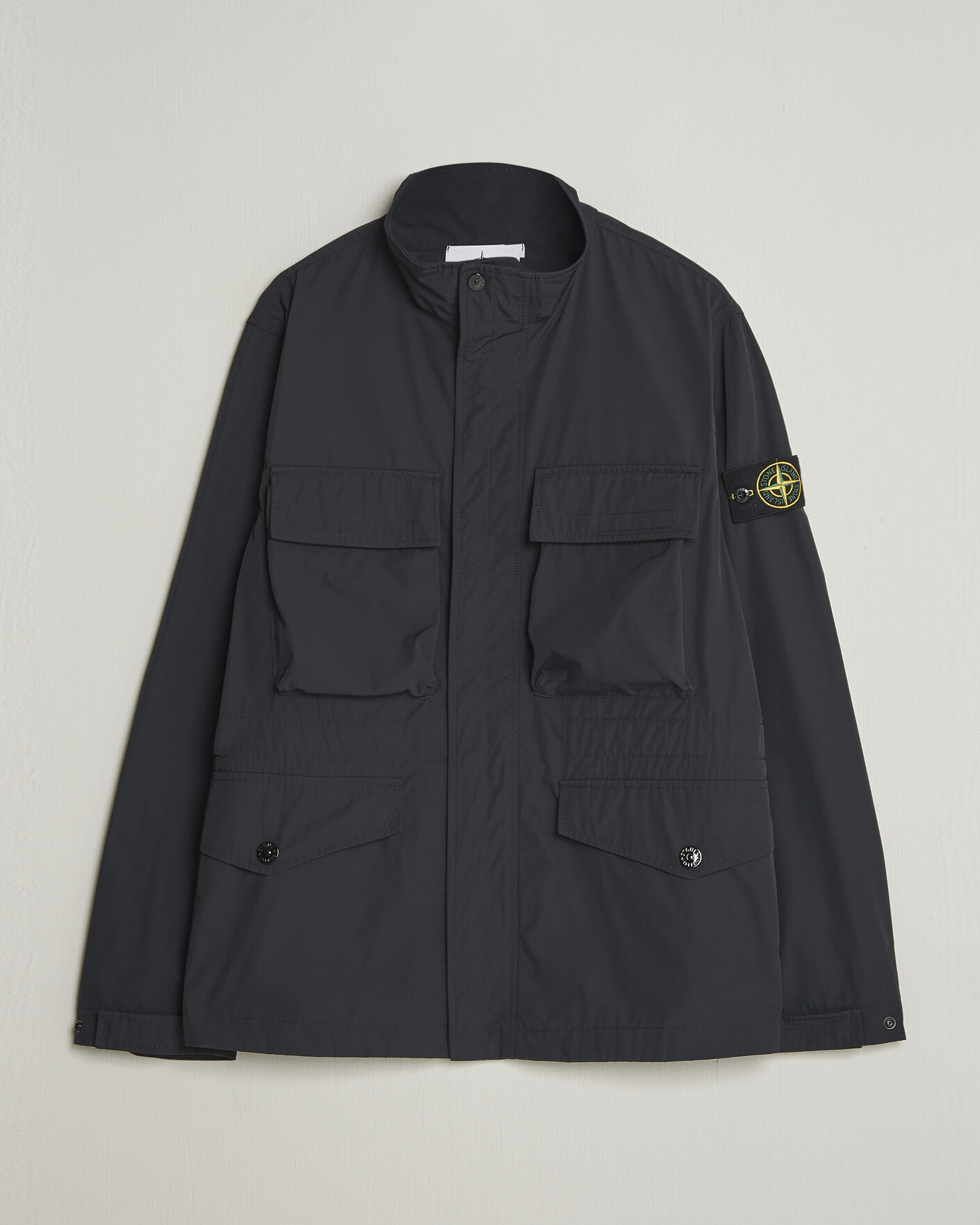 Men | Coats & Jackets | Stone Island | Micro Twill Field Jacket Black
