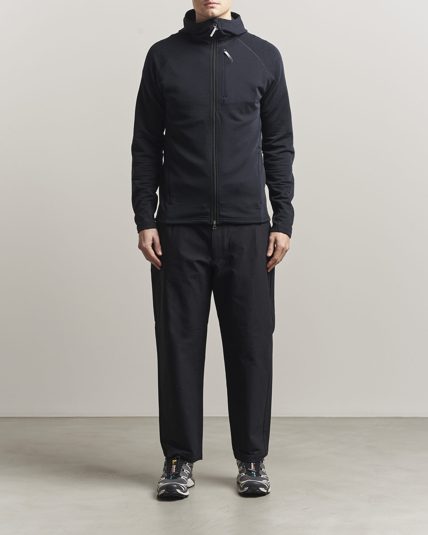 Men | Sweaters & Knitwear | Houdini | Aero Houdi True Black