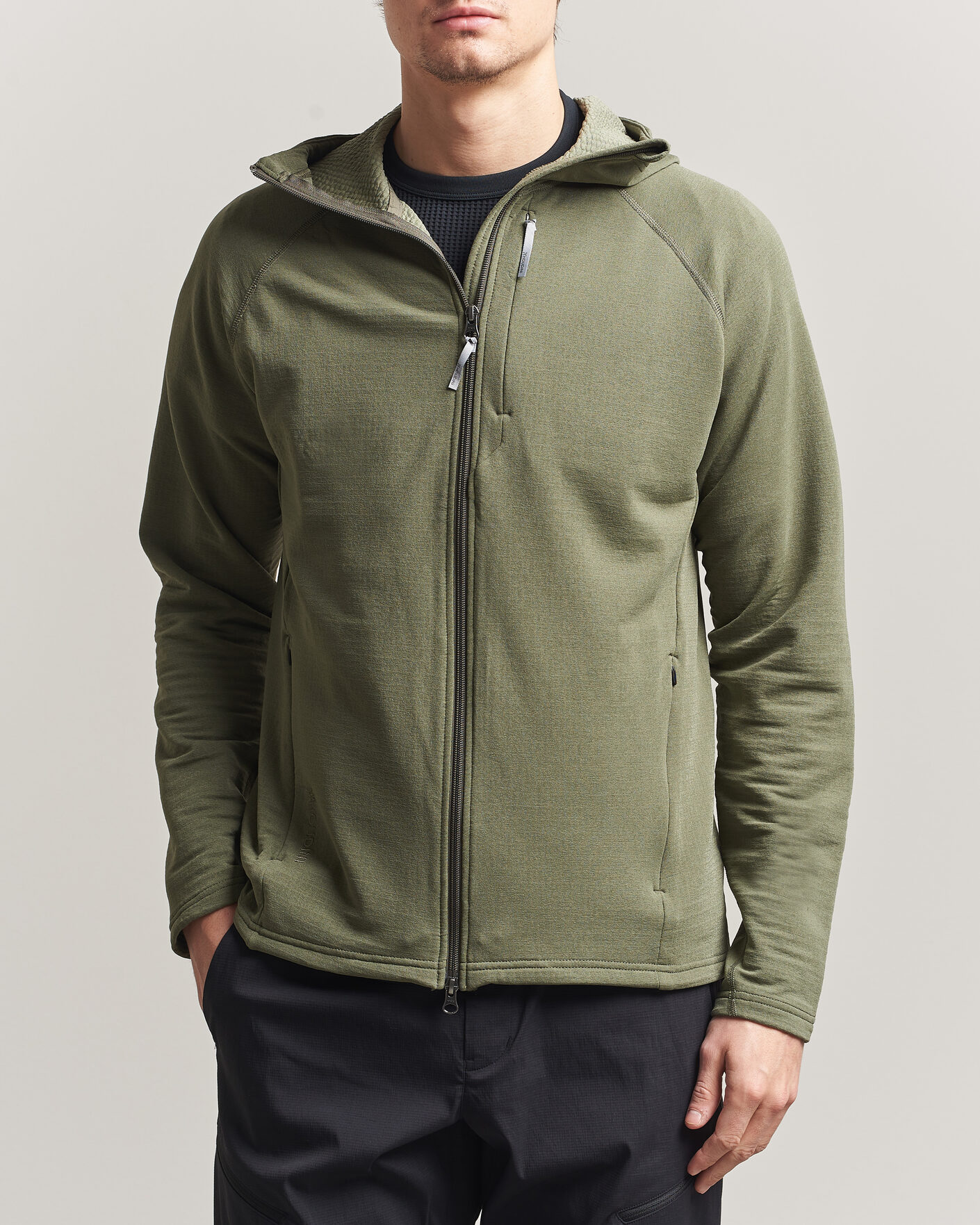 Men | Sweaters & Knitwear | Houdini | Aero Houdi Sage Green