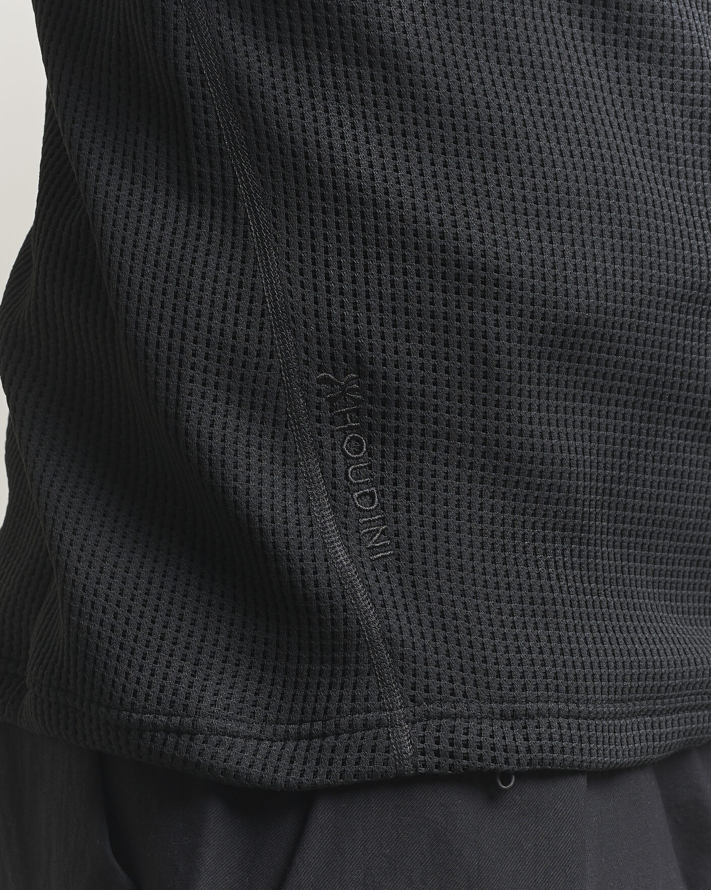 Men | Sweaters & Knitwear | Houdini | Pace Flow Half Zip True Black
