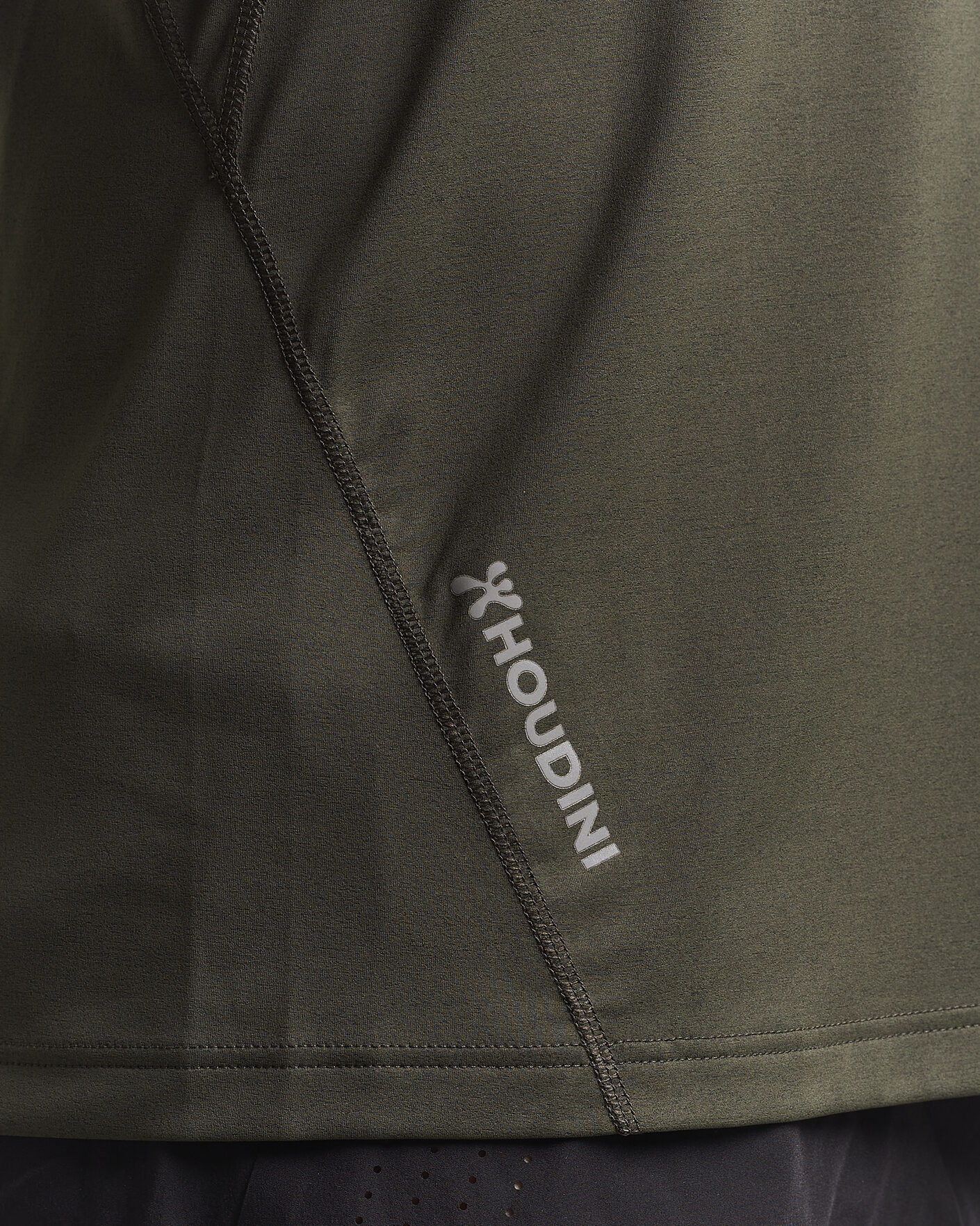 Men | T-Shirts | Houdini | Pace Air T-Shirt Green Illusion