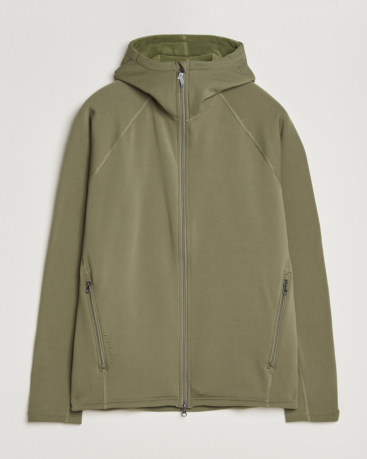 Men | Sweaters & Knitwear | Houdini | Power Up Houdi Sage Green