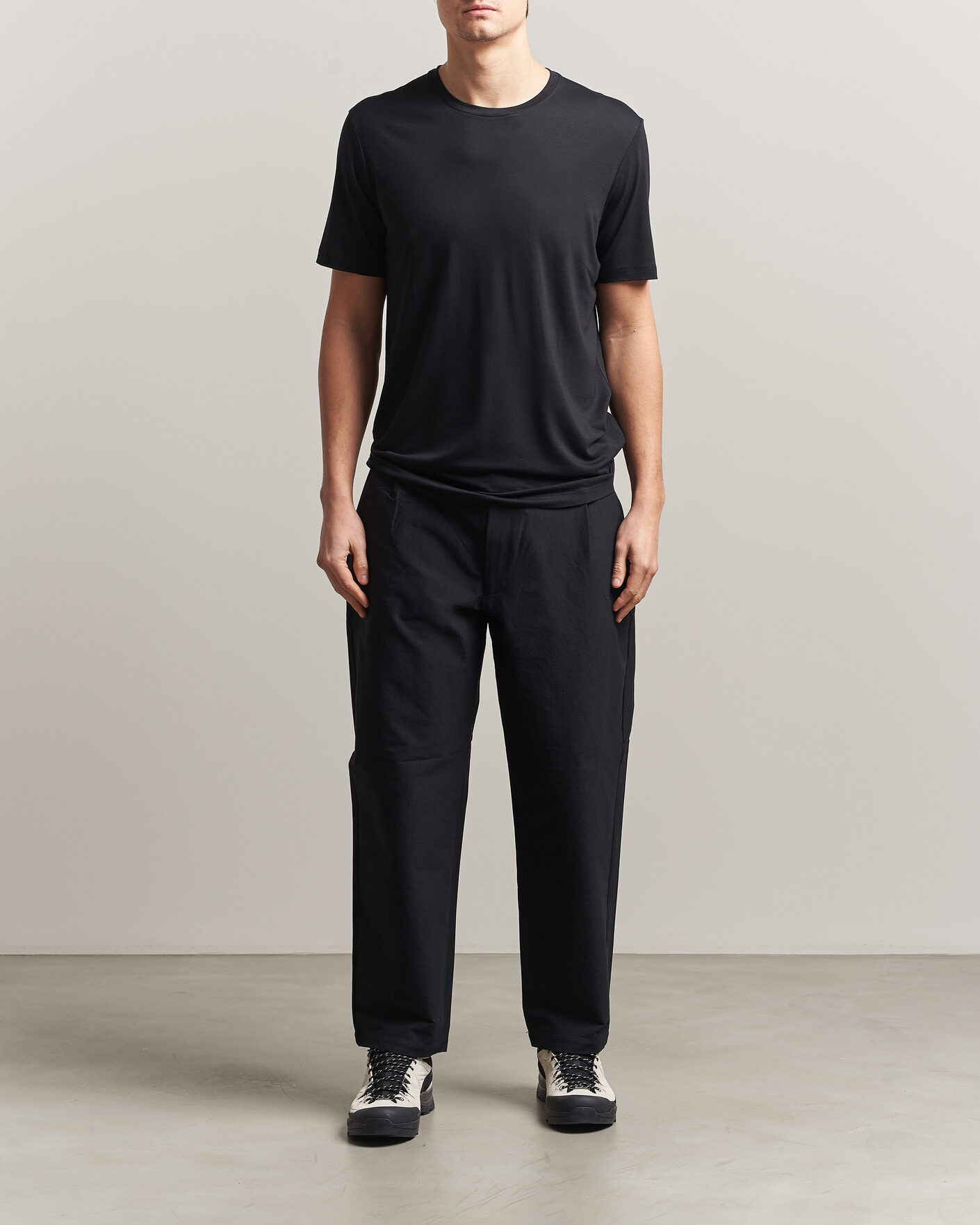 Men | T-Shirts | Houdini | Tree Tencel T-Shirt True Black