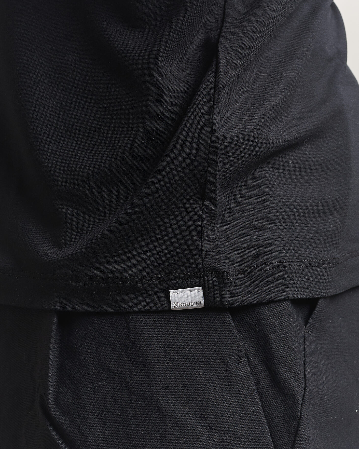 Men | T-Shirts | Houdini | Tree Tencel T-Shirt True Black