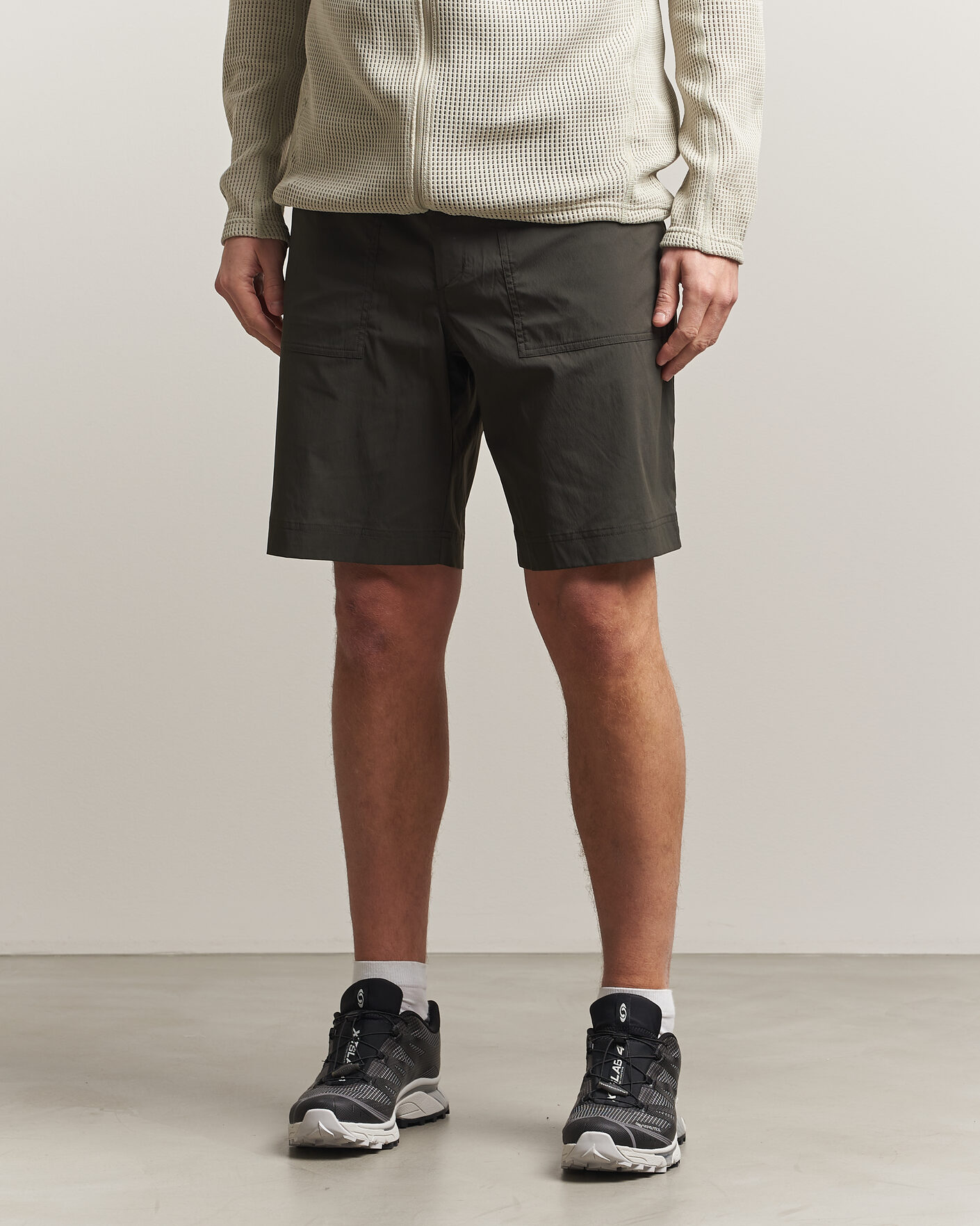 Men | Shorts | Houdini | Liquid Chore Shorts Green Illusion