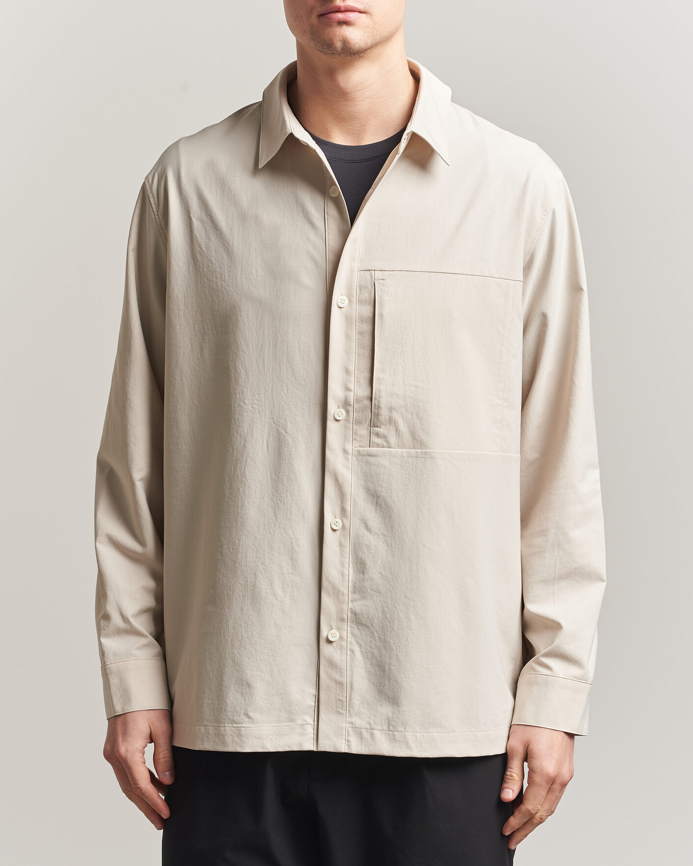 Men | Shirts | Houdini | Symbio Field Shirt Foggy Mountain