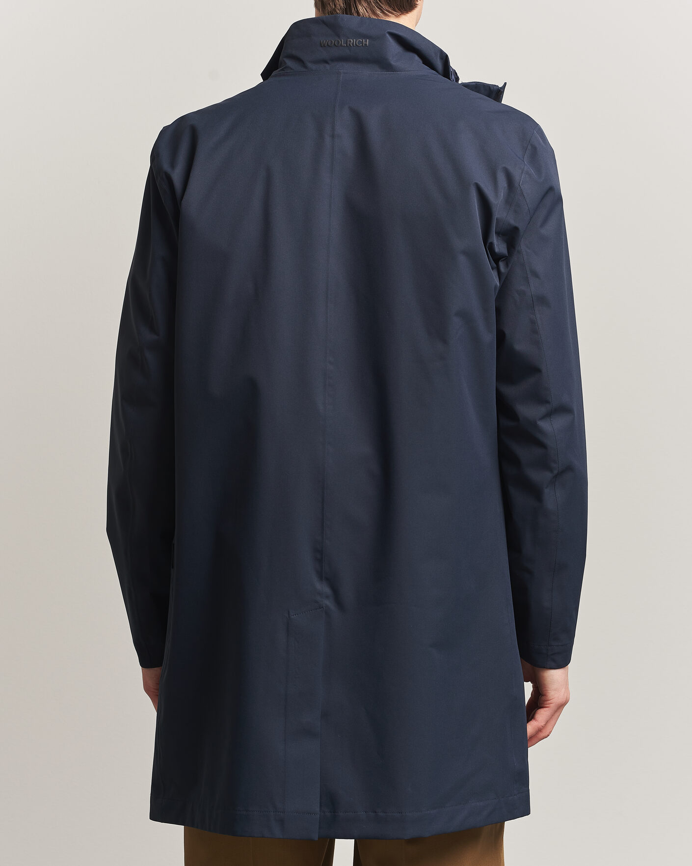 Men | Coats & Jackets | Woolrich | Two Layer 2 in 1 Carcoat Melton Blue