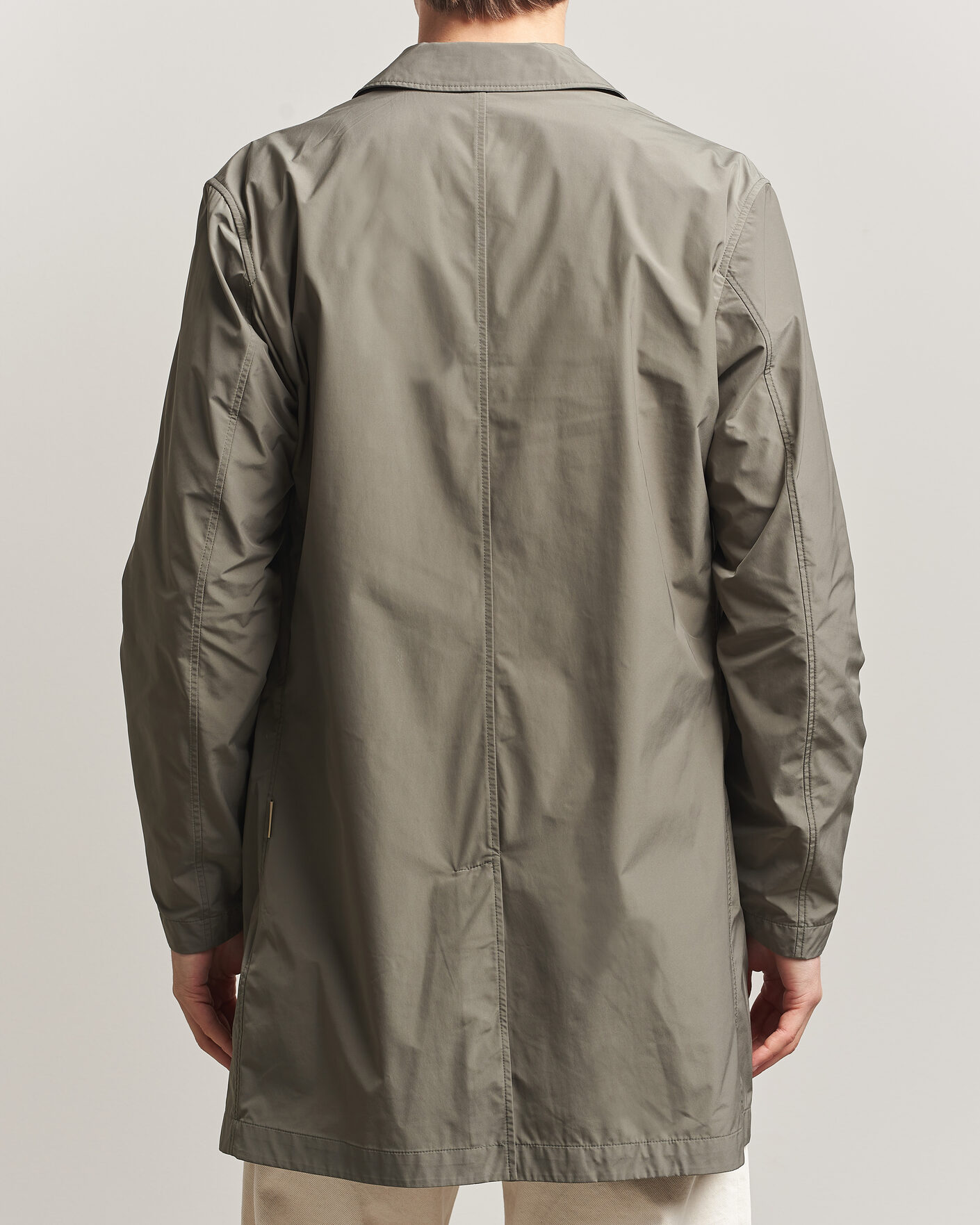 Men | Coats & Jackets | Woolrich | Urban Nylon Water Repelent Carcoat Smokey Olive