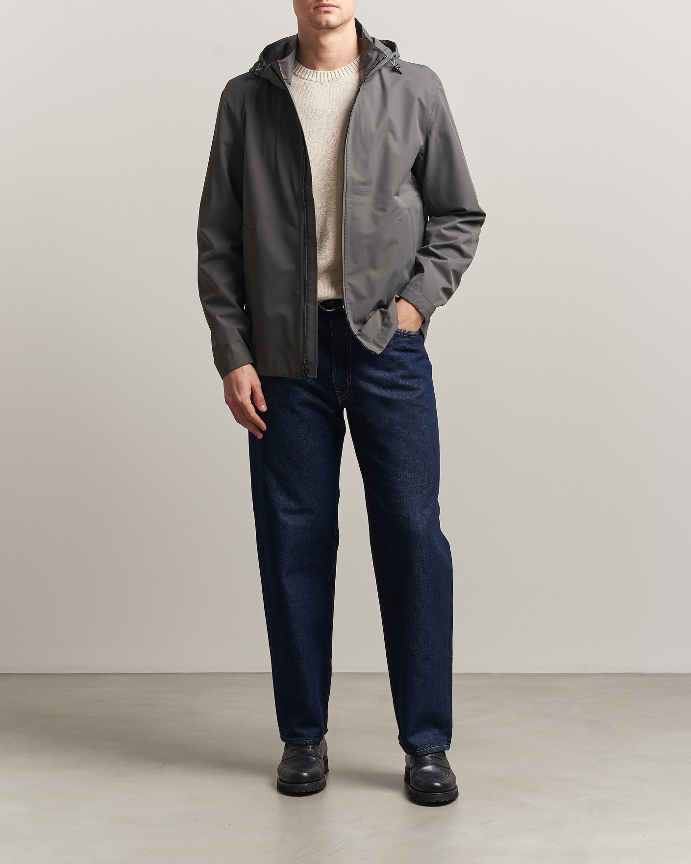 Men | Coats & Jackets | Woolrich | Two Layer Pacific Jacket Grey Shadow