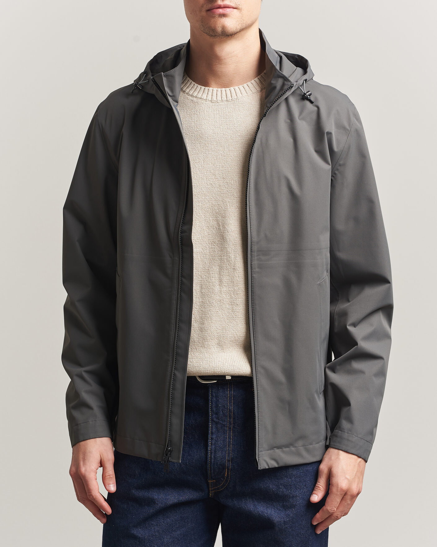 Men | Coats & Jackets | Woolrich | Two Layer Pacific Jacket Grey Shadow