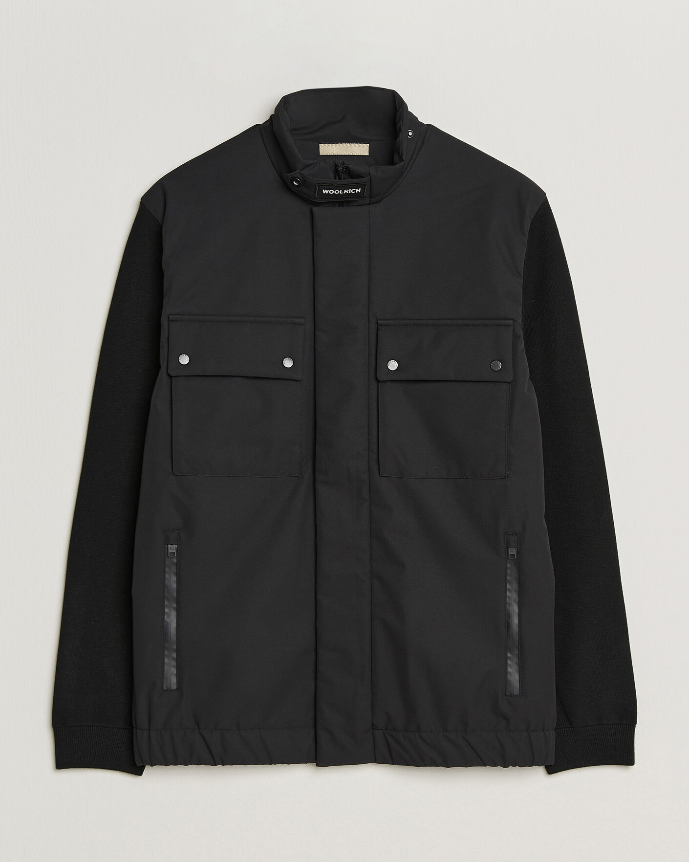 Men | Coats & Jackets | Woolrich | Two Layers Hybrid Jacket Black