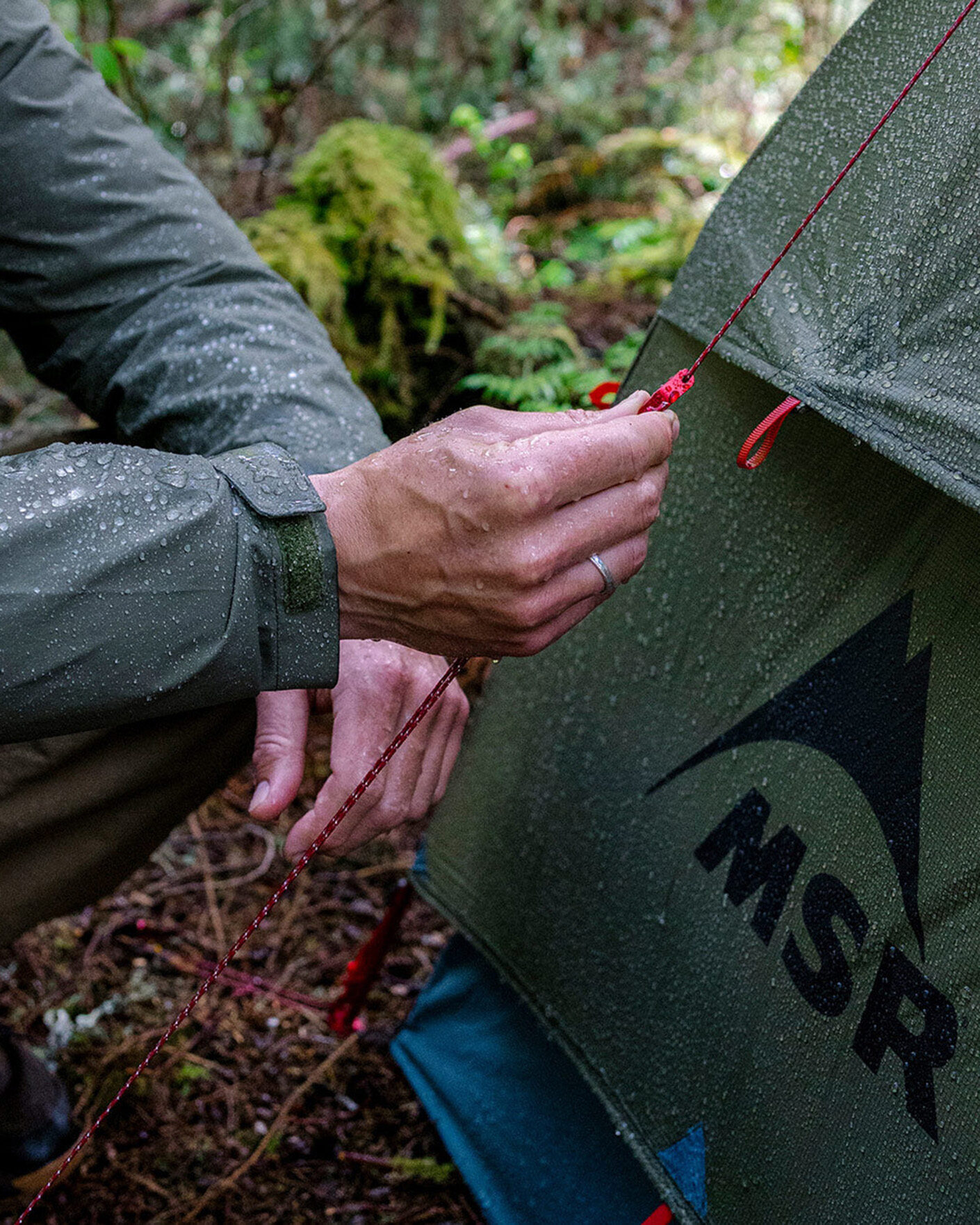 Men | Outdoor living | MSR | Mountain Safety Research Hubba Hubba HD 3P Tent Green