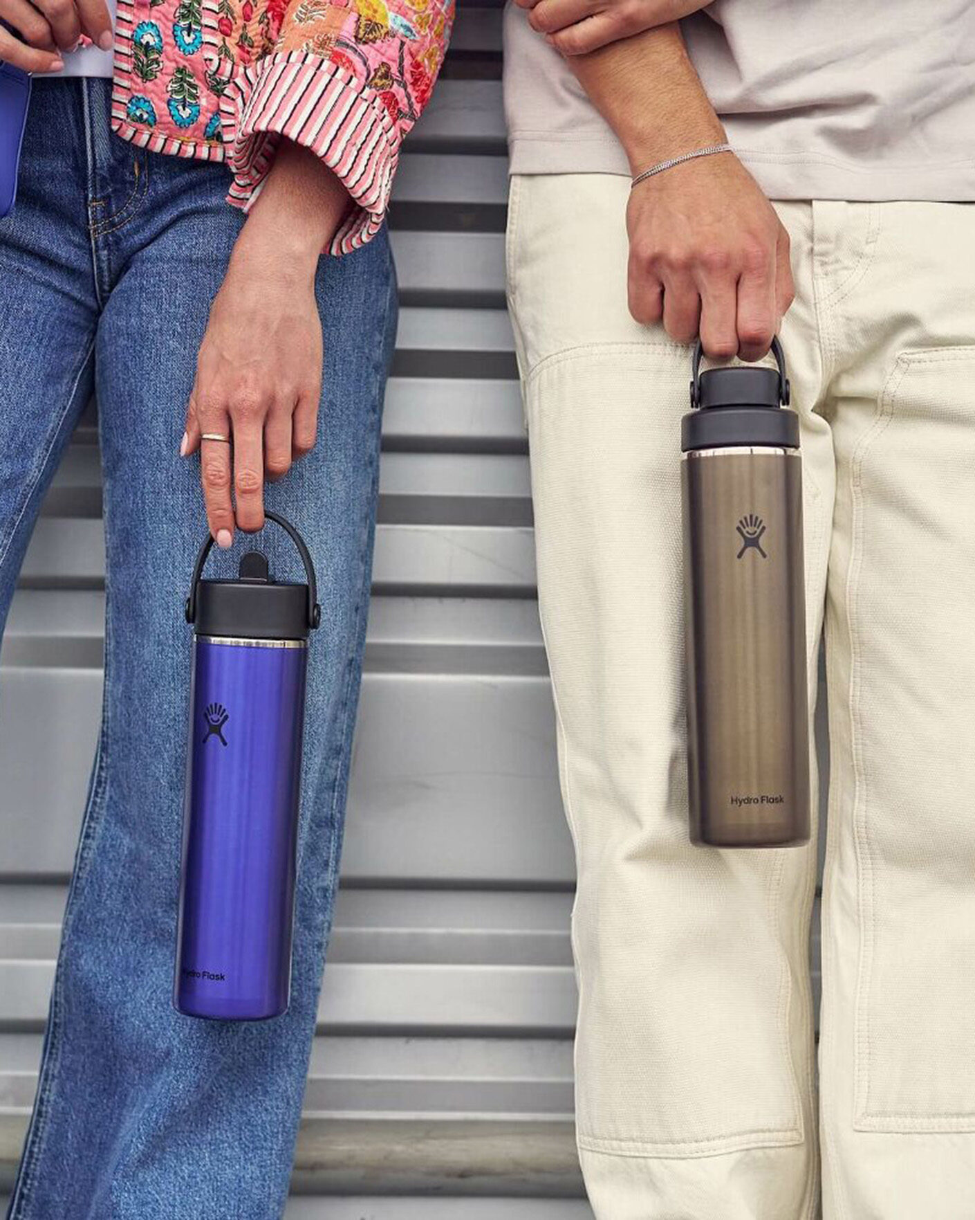 Men | Outdoor living | Hydro Flask | Lightweight Flex Straw 24oz Bottle Obsidian