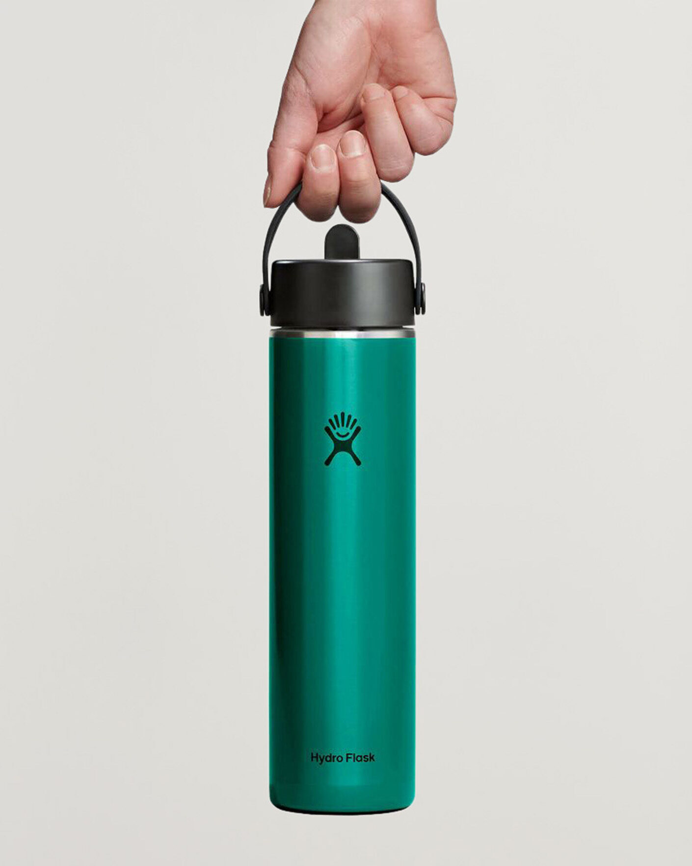 Men | Outdoor living | Hydro Flask | Lightweight Flex Straw 24oz Bottle Emerald Green
