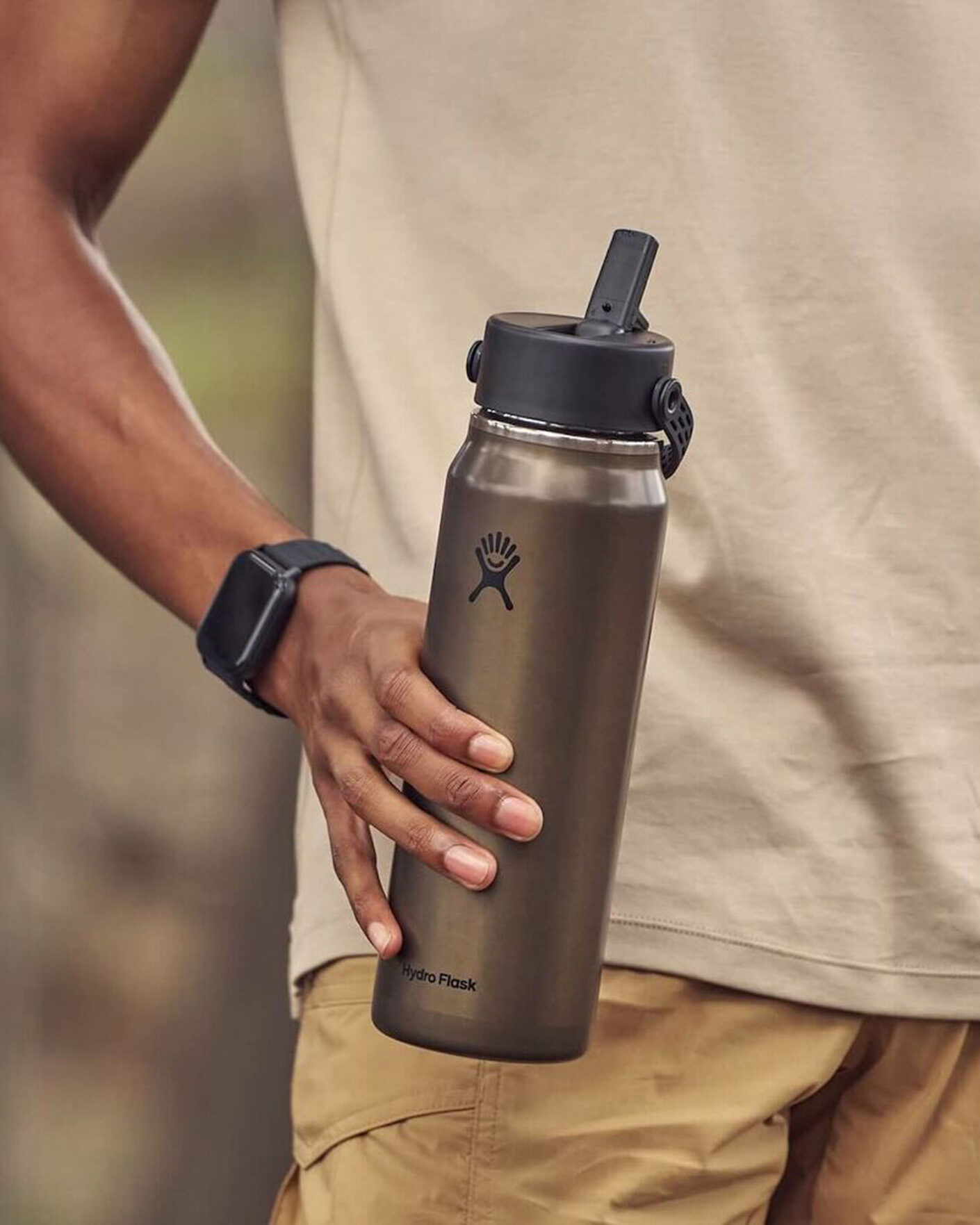 Men | Outdoor living | Hydro Flask | Lightweight Flex Straw 32oz Bottle Obsidian