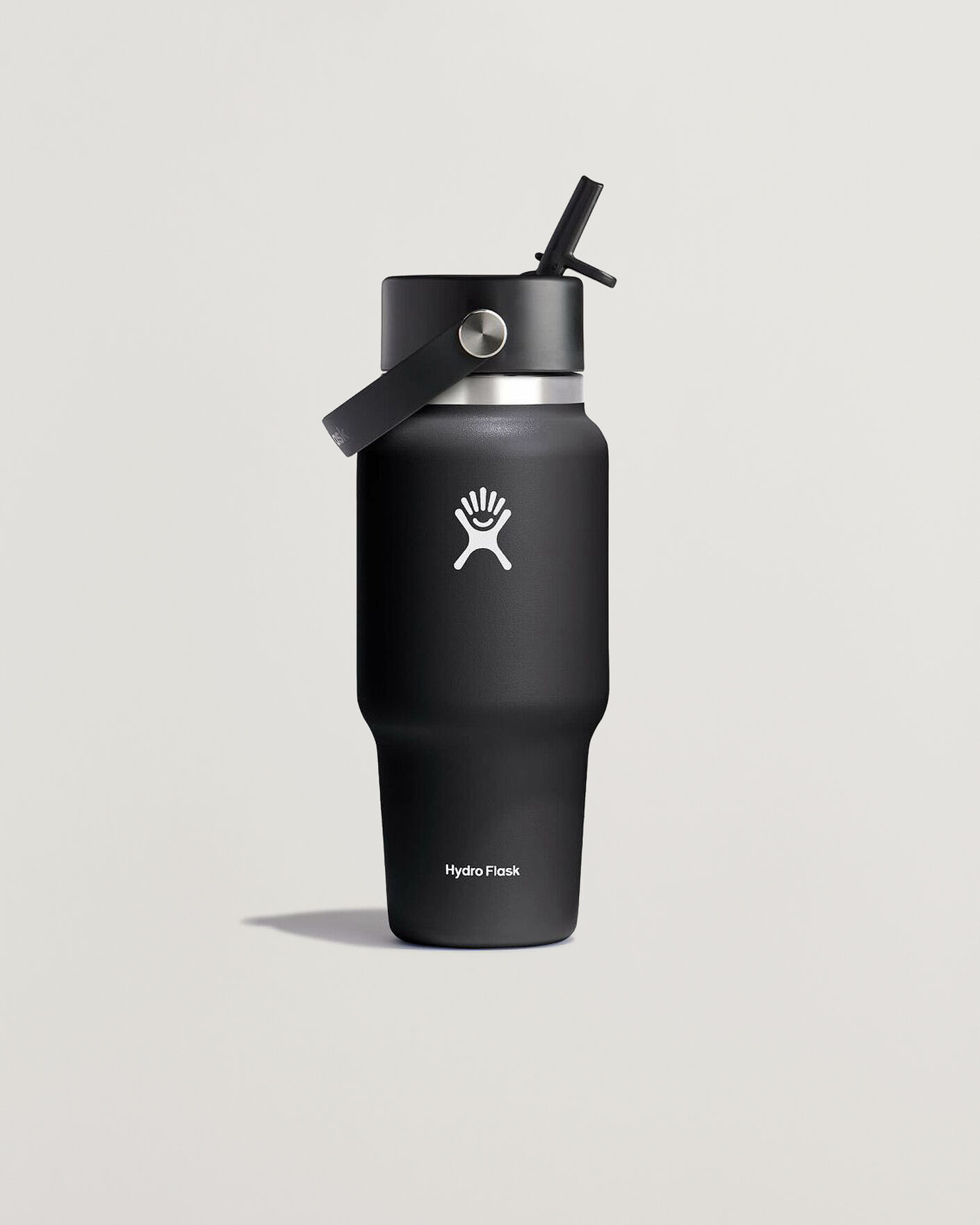 Men | Outdoor living | Hydro Flask | Travel Bottle Flex Straw Cap 24oz Black