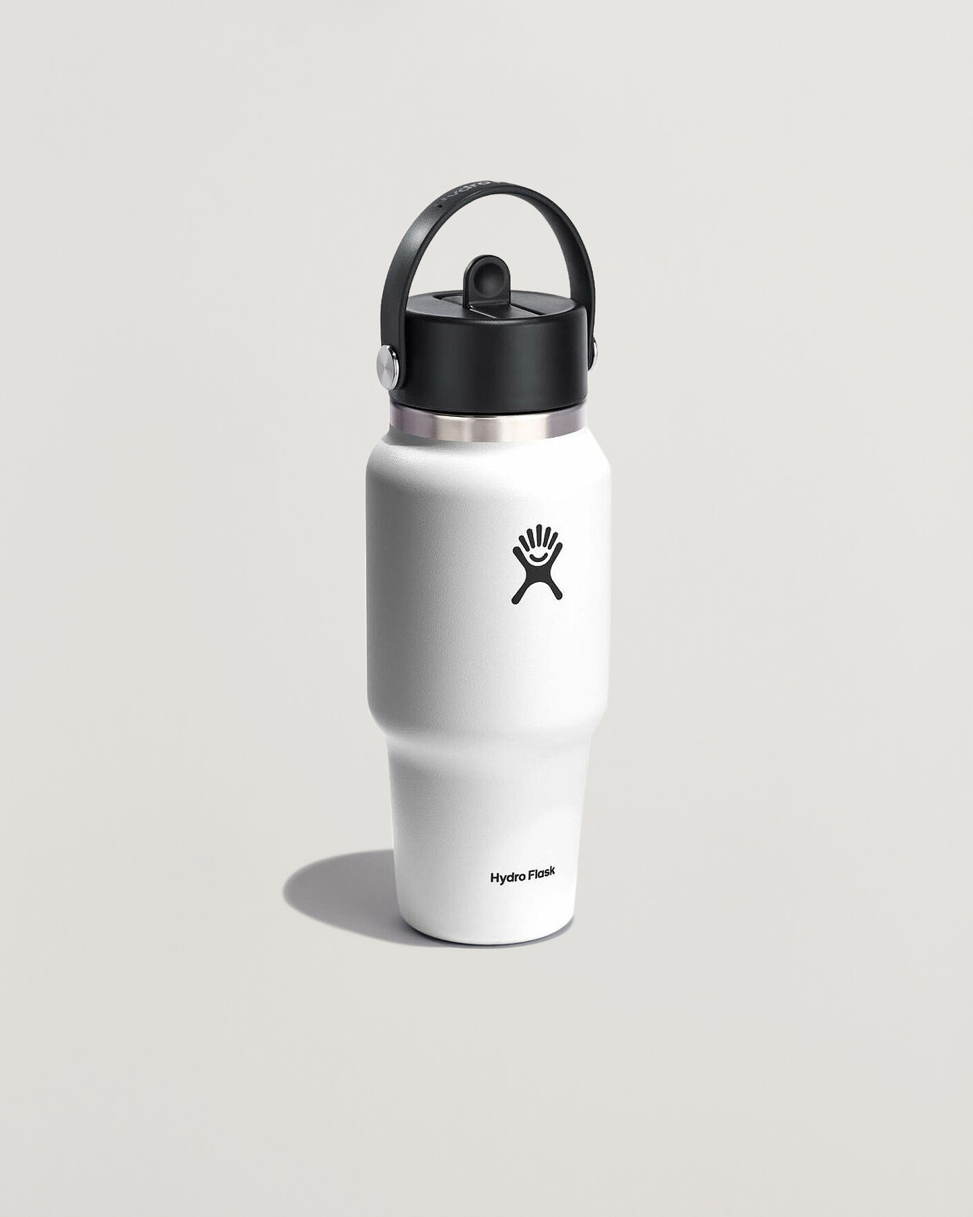 Men | Outdoor living | Hydro Flask | Travel Bottle Flex Straw Cap 24oz White