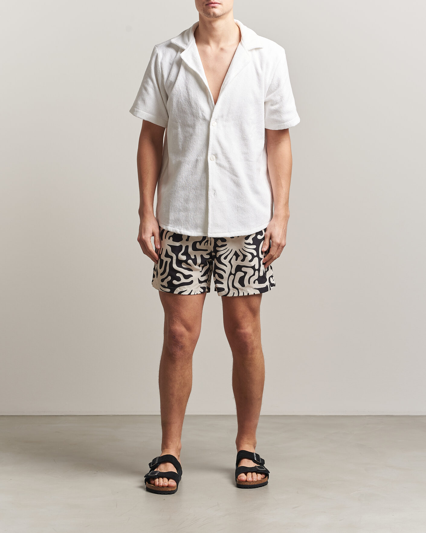 Men | Swimwear | OAS | Printed Swimshorts Loefy
