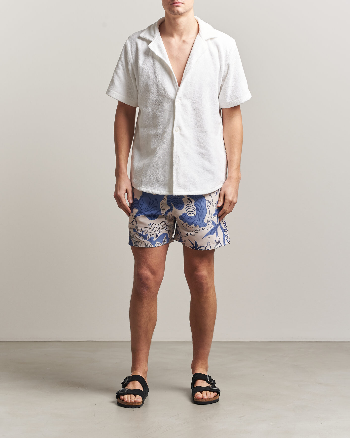 Men | Swimwear | OAS | Printed Swimshorts Mystea